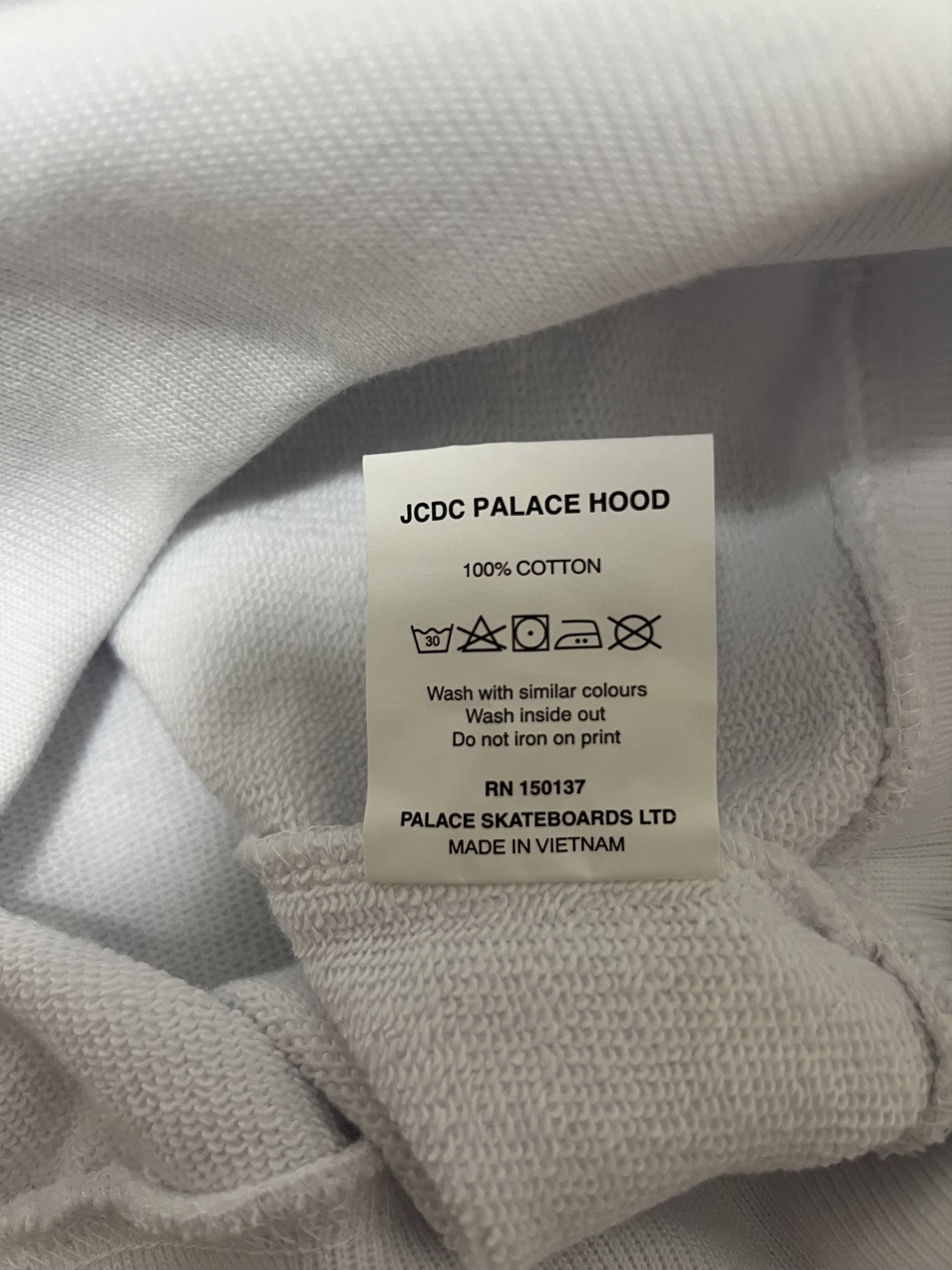 Jean Charles De Castelbajac × Palace 💚 2019 Palace x JCDC Hoodie White Medium NEW Size US M / EU 48-50 / 2 - 9 Thumbnail