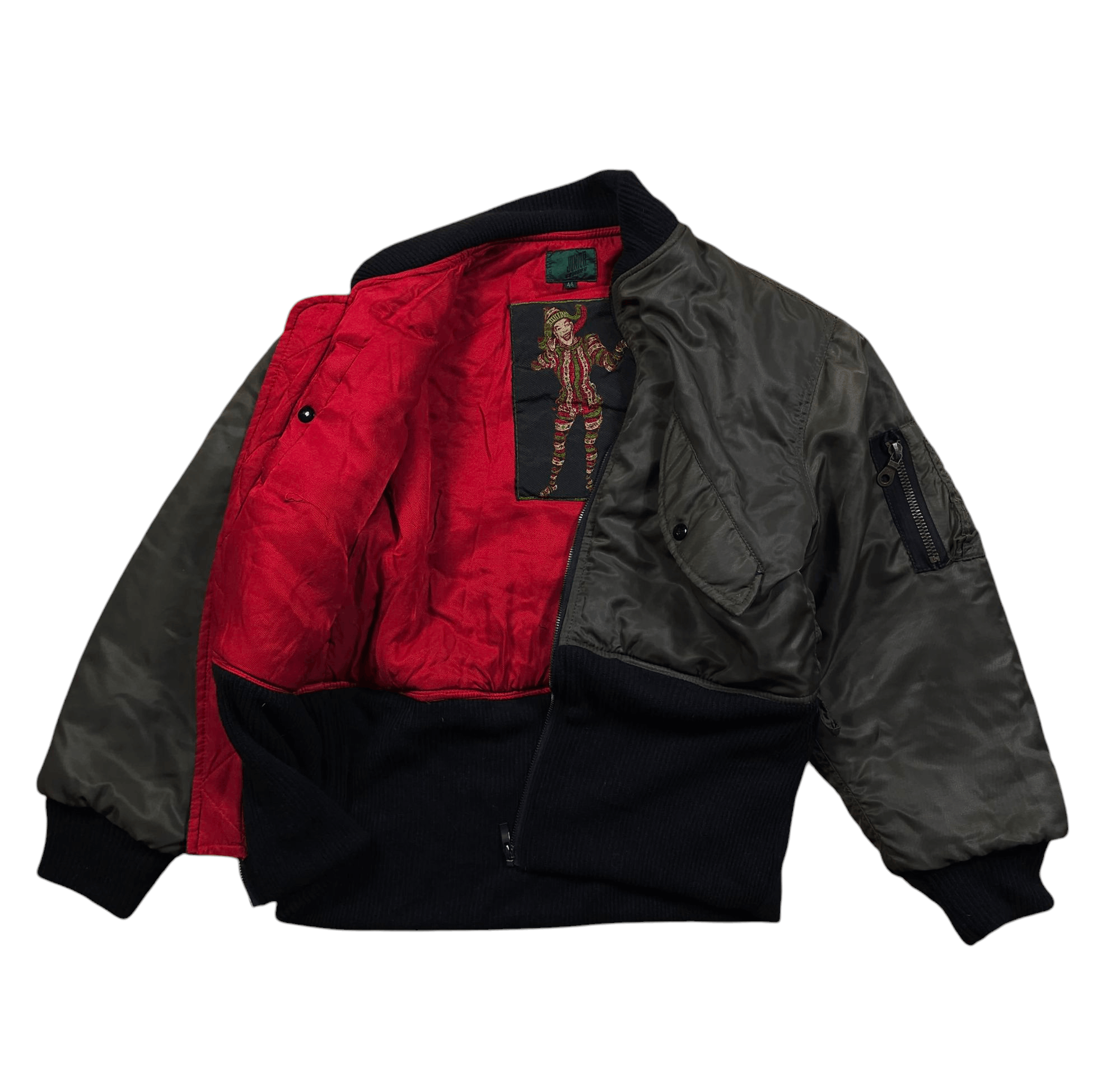 Japanese Brand × Jean Paul Gaultier Jean Paul Gaultier Cropped Bomber Jacket Archive 44 Size M / US 6-8 / IT 42-44 - 1 Thumbnail