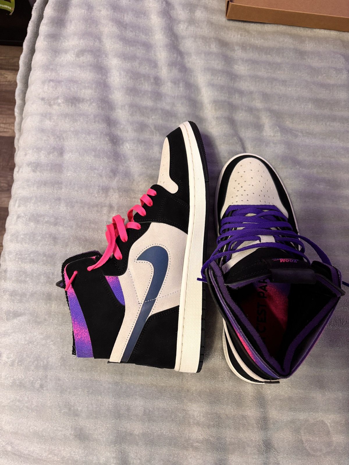 Jordan Brand Paris Saint-Germain x Air Jordan 1 High Zoom Comfort 'Paris' Size US 11 / EU 44 - 5 Thumbnail
