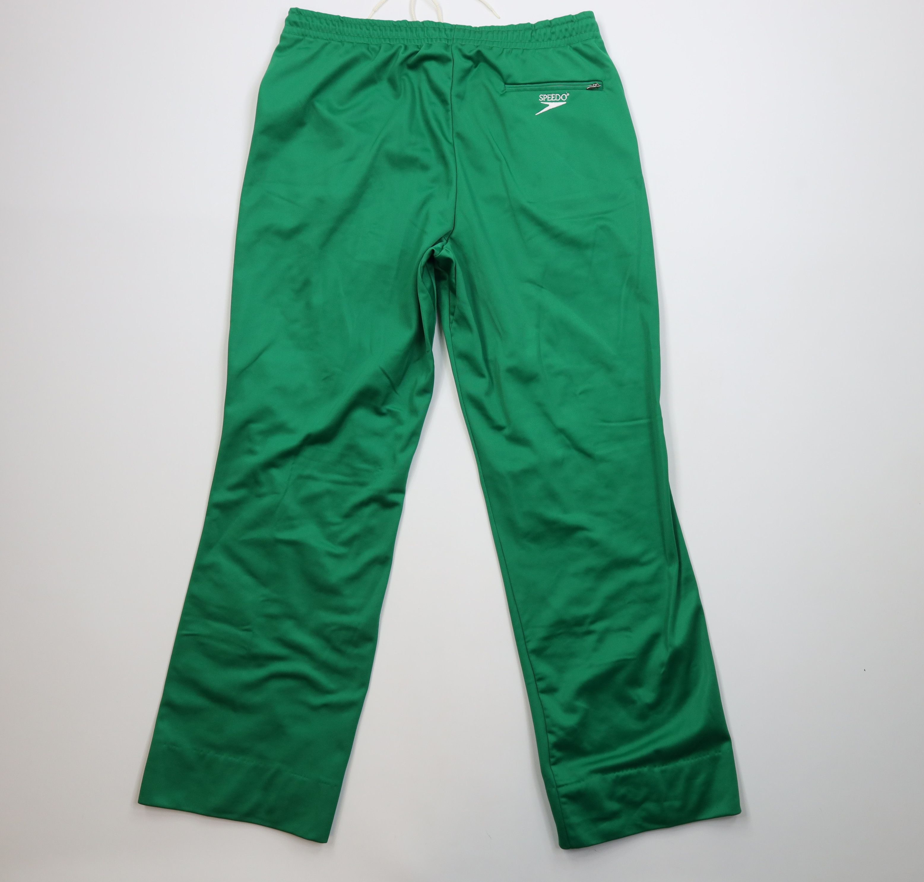 Speedo Vintage 70s Speedo Wide Leg Sweatpants Kelly Green USA Size US 36 / EU 52 - 8 Thumbnail