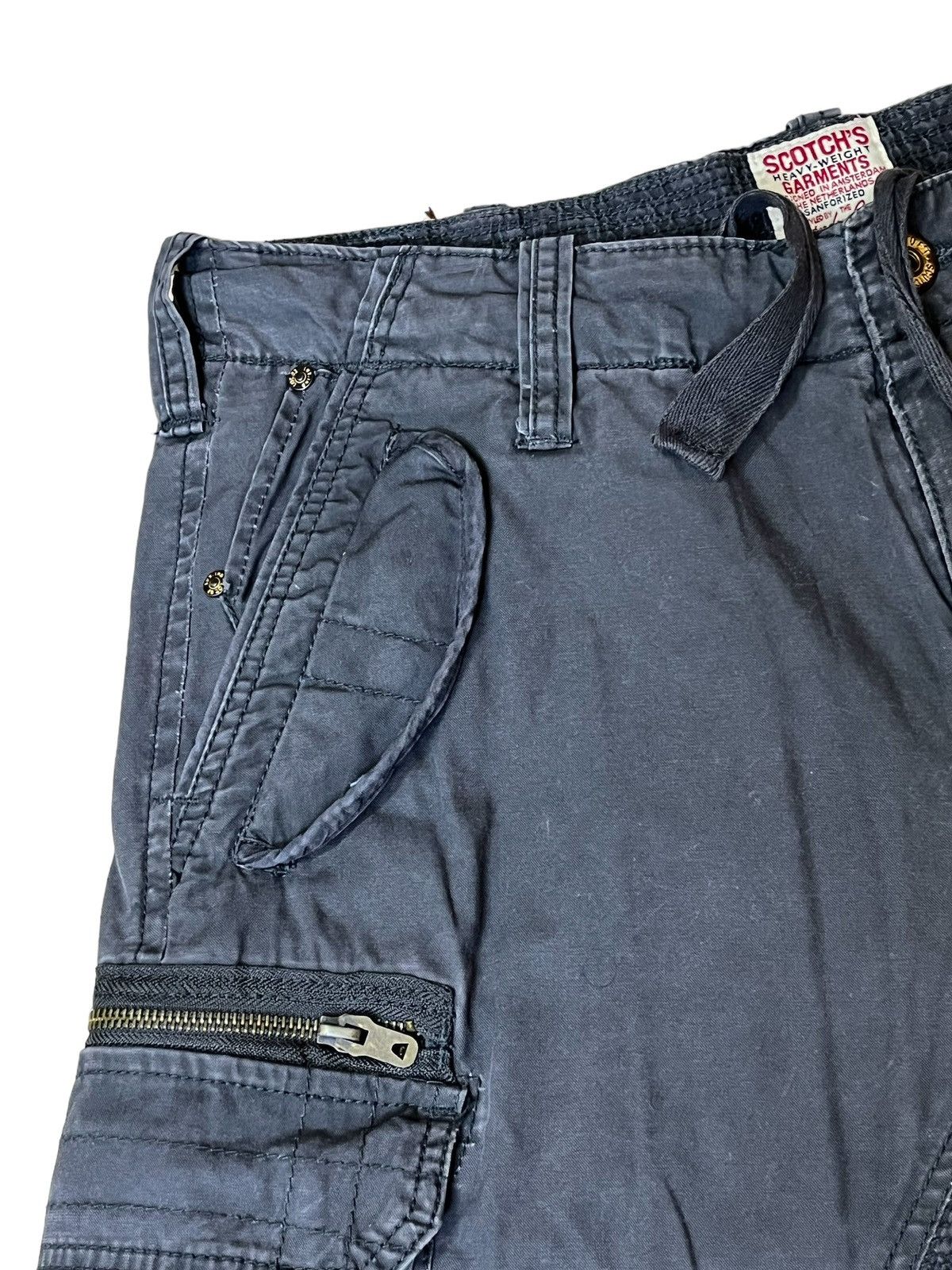 Scotch & Soda NICE🔥SCOTCH’S AND SODA MULTIPOCKET CARGO SHORT PANT Size US 35 - 10 Thumbnail
