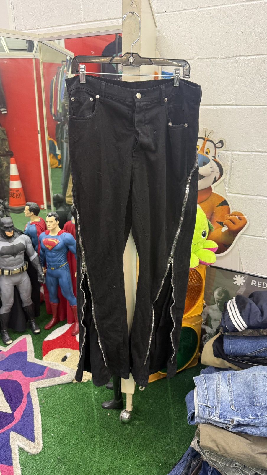 Rick Owens Drkshdw Rick owens Drkshdw bolan zip pants Size US 33 - 1 Thumbnail
