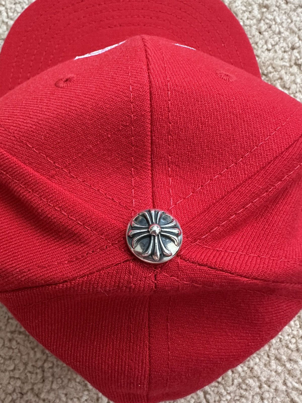 Chrome Hearts Chrome Hearts Love You Fitted Baseball Hat 7 5/8 Size ONE SIZE - 5 Thumbnail