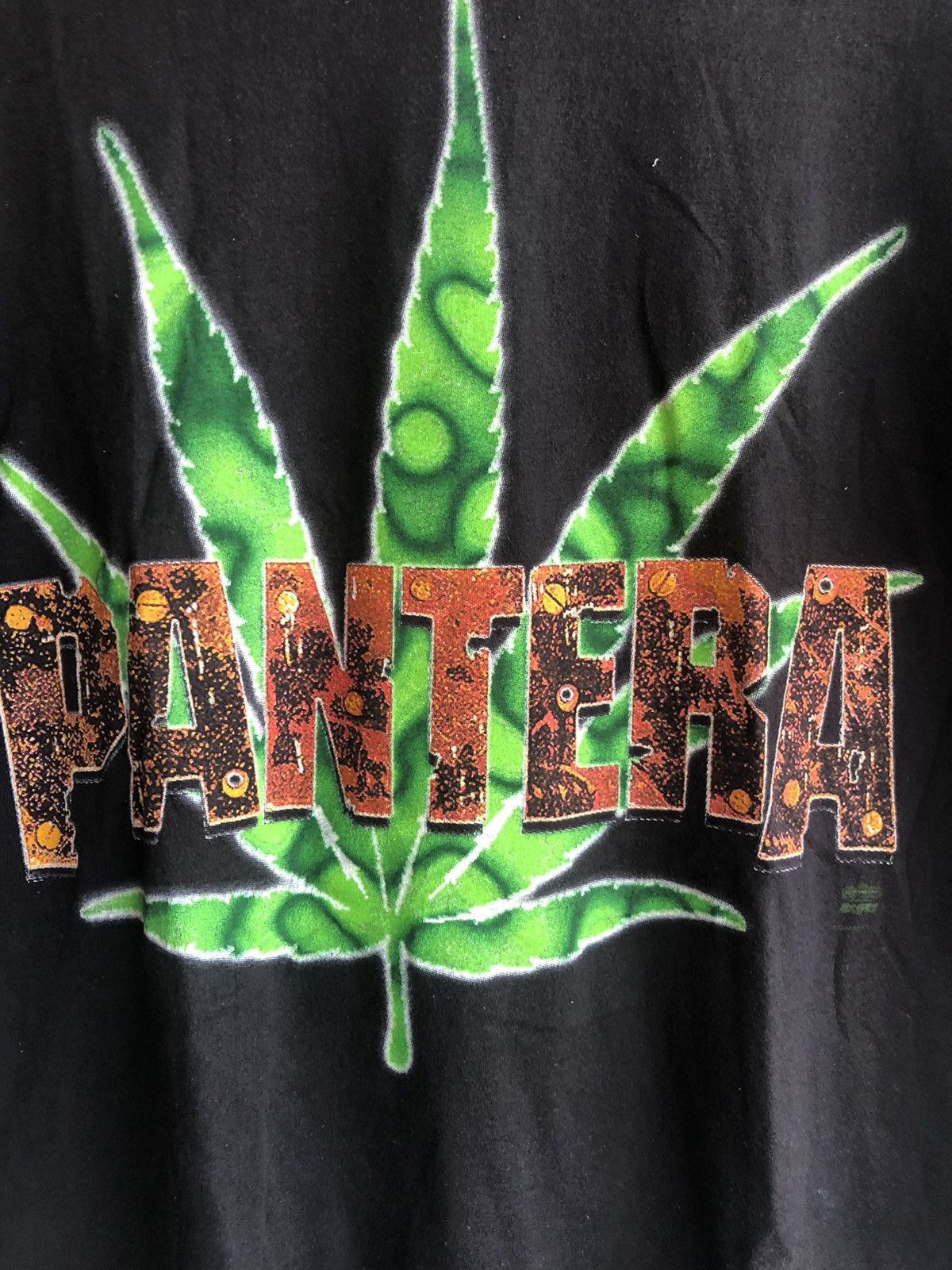 Band Tees Vintage Pantera Far Beyond Driven 1994 Tour Tshirt Weed Leaf Size US XL / EU 56 / 4 - 7 Thumbnail