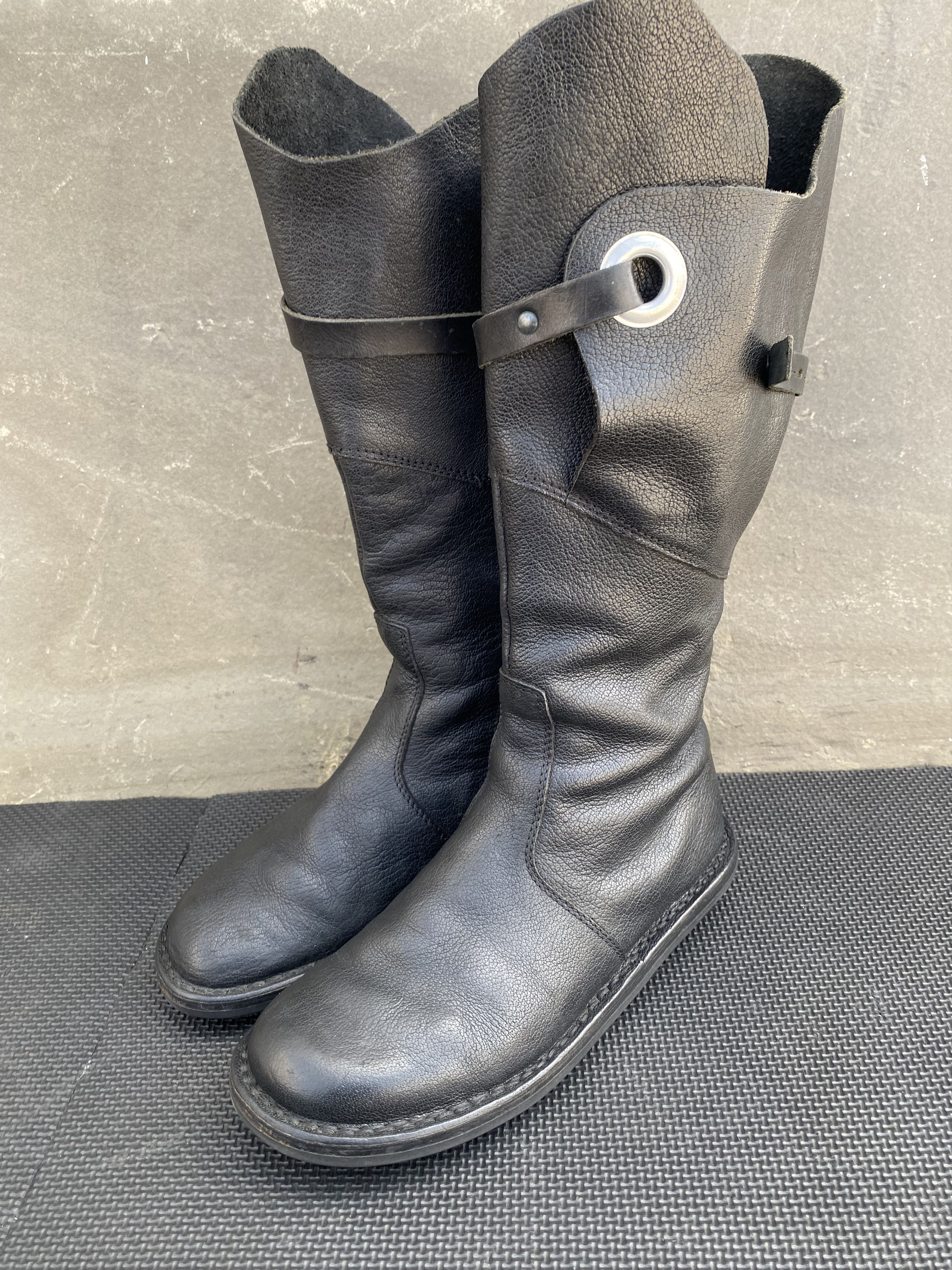 Trippen Warrior Crusader Boots Comfort Boho Leather Tall