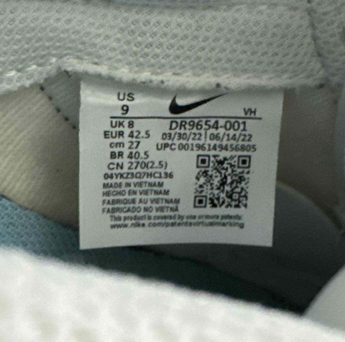 Nike Size 9 Nike Dunk Grey Fog Lottery Pack Size US 9 / EU 42 - 6 Thumbnail