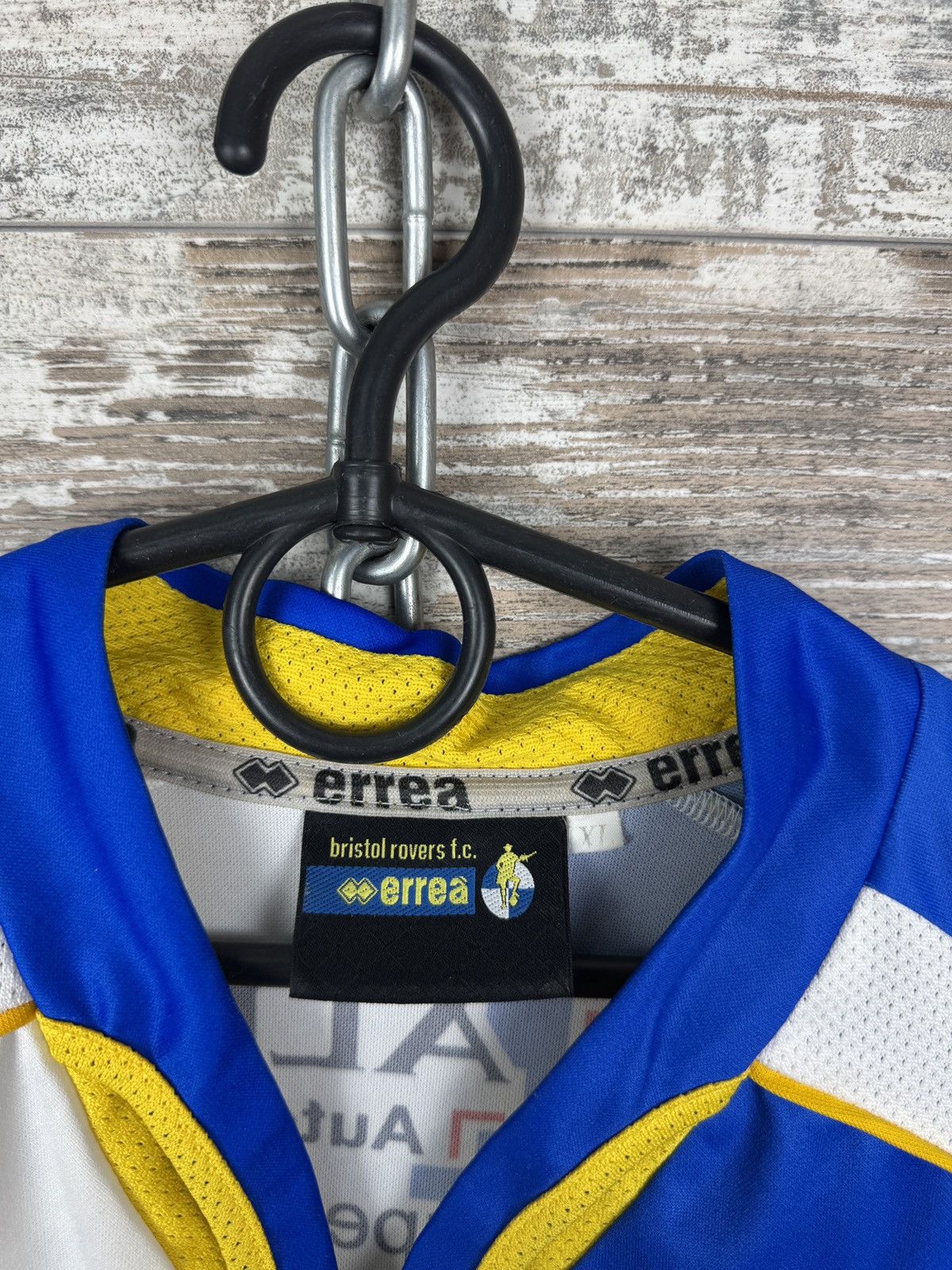 Errea Vintage Errea Bristol Rovers home T-shirt soccer jersey tee Size US XL / EU 56 / 4 - 10 Thumbnail