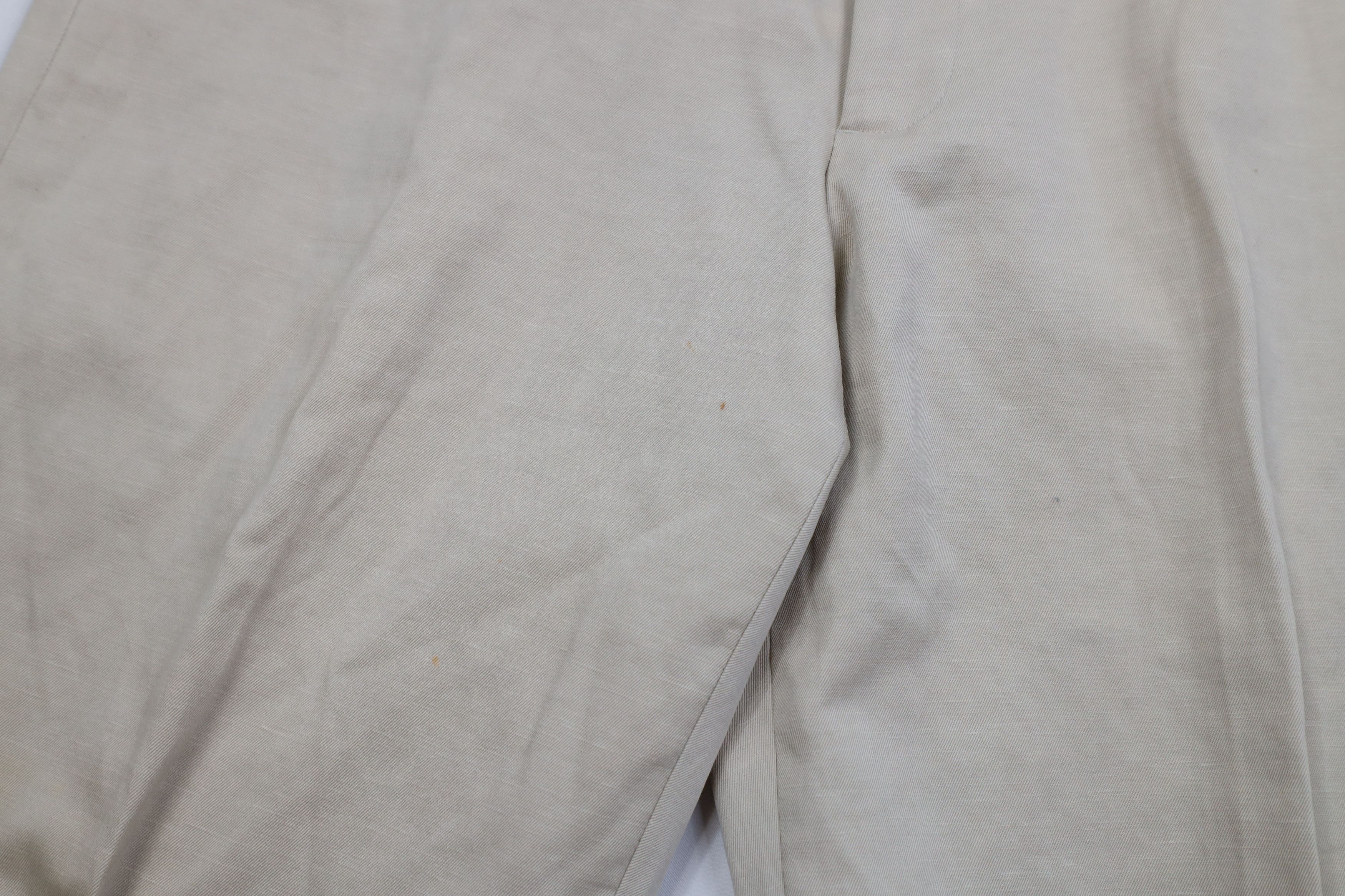 Banana Republic Banana Republic 2 Piece Linen Blend Modern Suit Size 40S - 19 Thumbnail