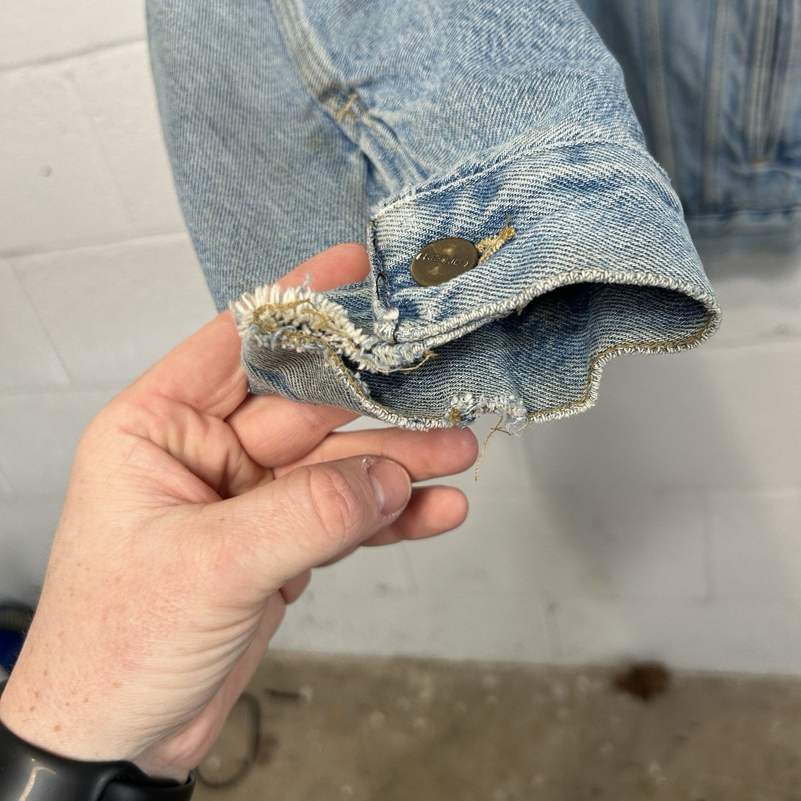 Carhartt Vintage Carhartt Blanket-Lined Trucker Jacket “Denim” Size US L / EU 52-54 / 3 - 7 Thumbnail