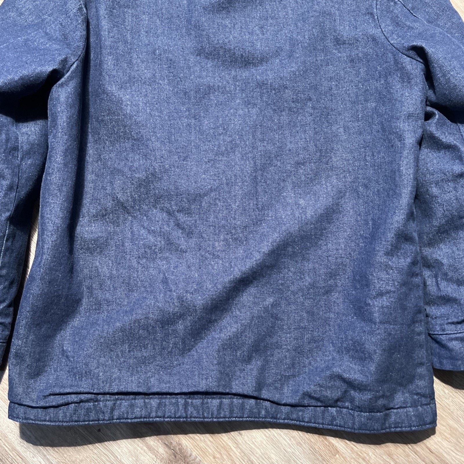 Sears Vintage 50s Lined Dark Denim Prison Stencil Chore Jacket XL Size US XL / EU 56 / 4 - 16 Thumbnail