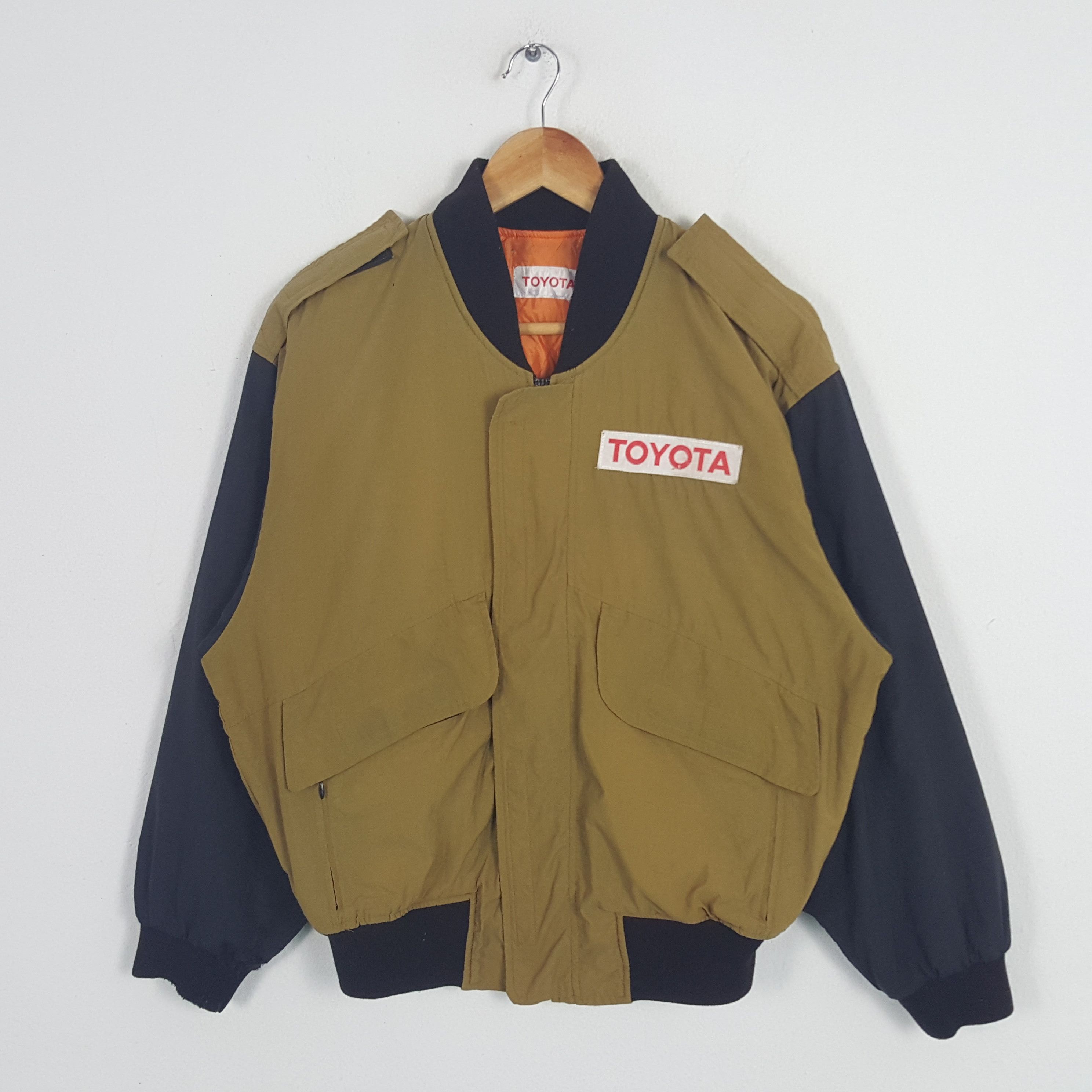 Japanese Brand × Vintage Vintage Toyota Racing Team Japanese Bombers Jacket Size US M / EU 48-50 / 2 - 3 Thumbnail