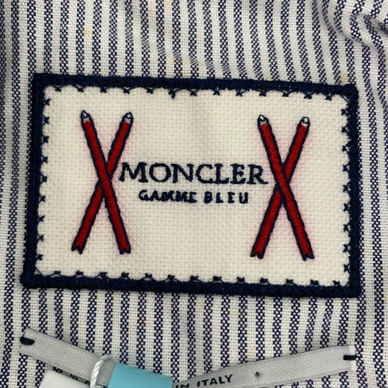 Moncler Moncler Grey Checkered Cotton Blazer Size US XS / EU 42 / 0 - 5 Thumbnail