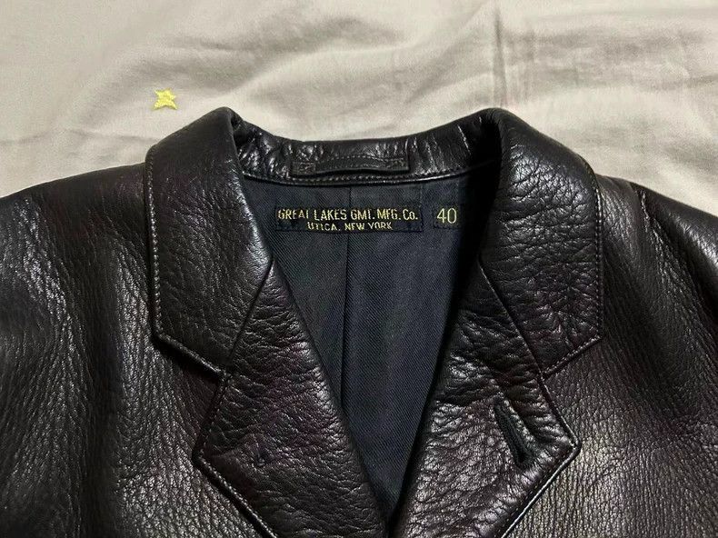 Freewheelers Freewheelers Freewheelers Darius black deerskin leather coa Size US L / EU 52-54 / 3 - 2 Thumbnail