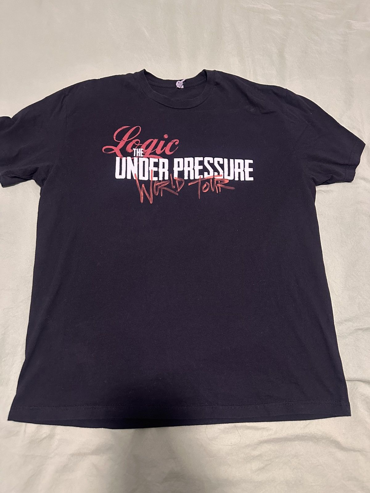 Logic Logic The Under Pressure World Tour Merch Tee Size US XL / EU 56 / 4 - 1 Thumbnail