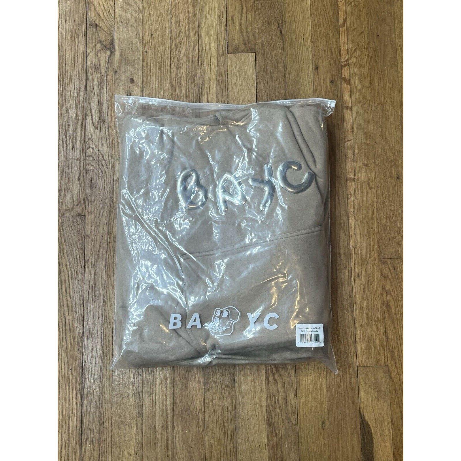 Other Bored Ape Yacht Club BAYC Chrome Double Faced Beige Hoodie Size L / US 10 / IT 46 - 1 Thumbnail