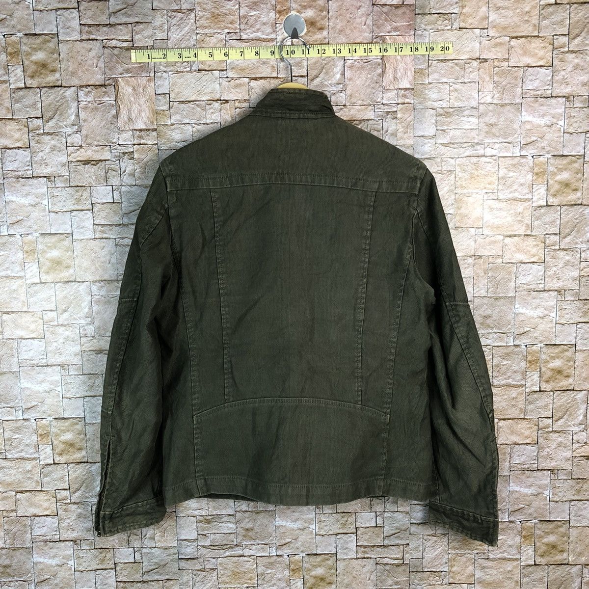 Japanese Brand Design Works Green faded jacket vintage #A668 Size US S / EU 44-46 / 1 - 14 Thumbnail