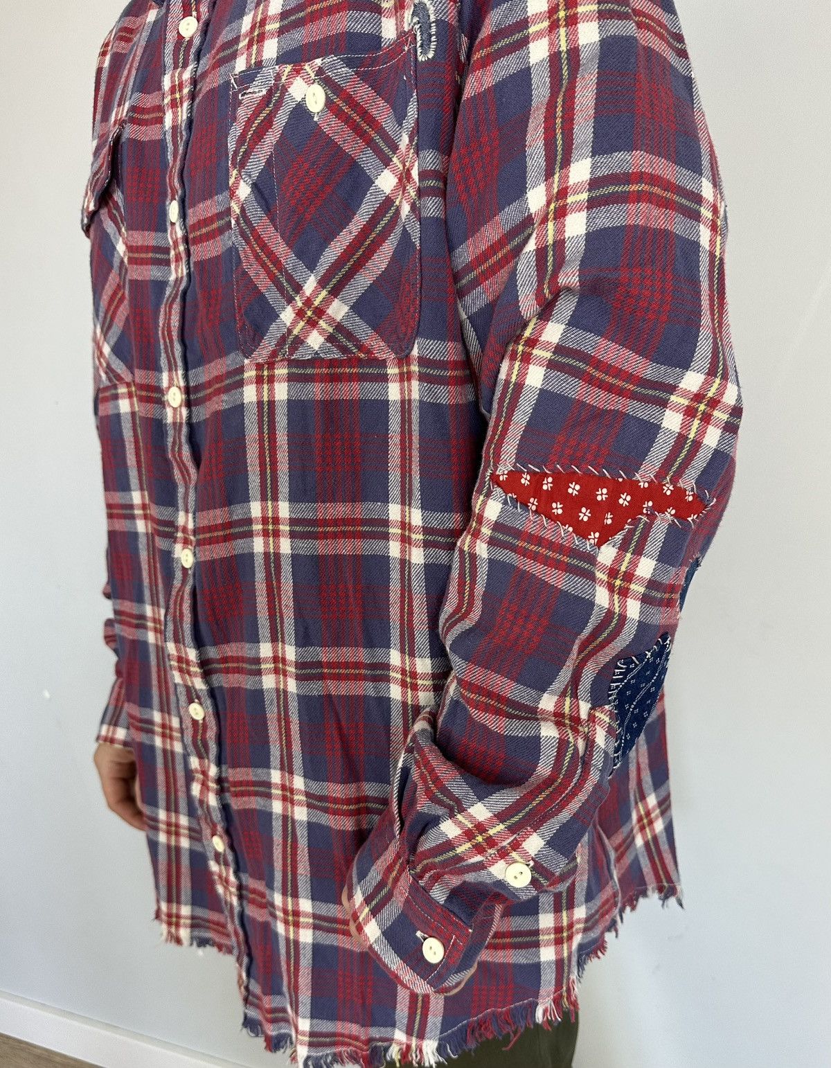 Polo Ralph Lauren Ralph Lauren Polo Country RL Distressed Flannel Shirt rare Size US XXL / EU 58 / 5 - 3 Thumbnail