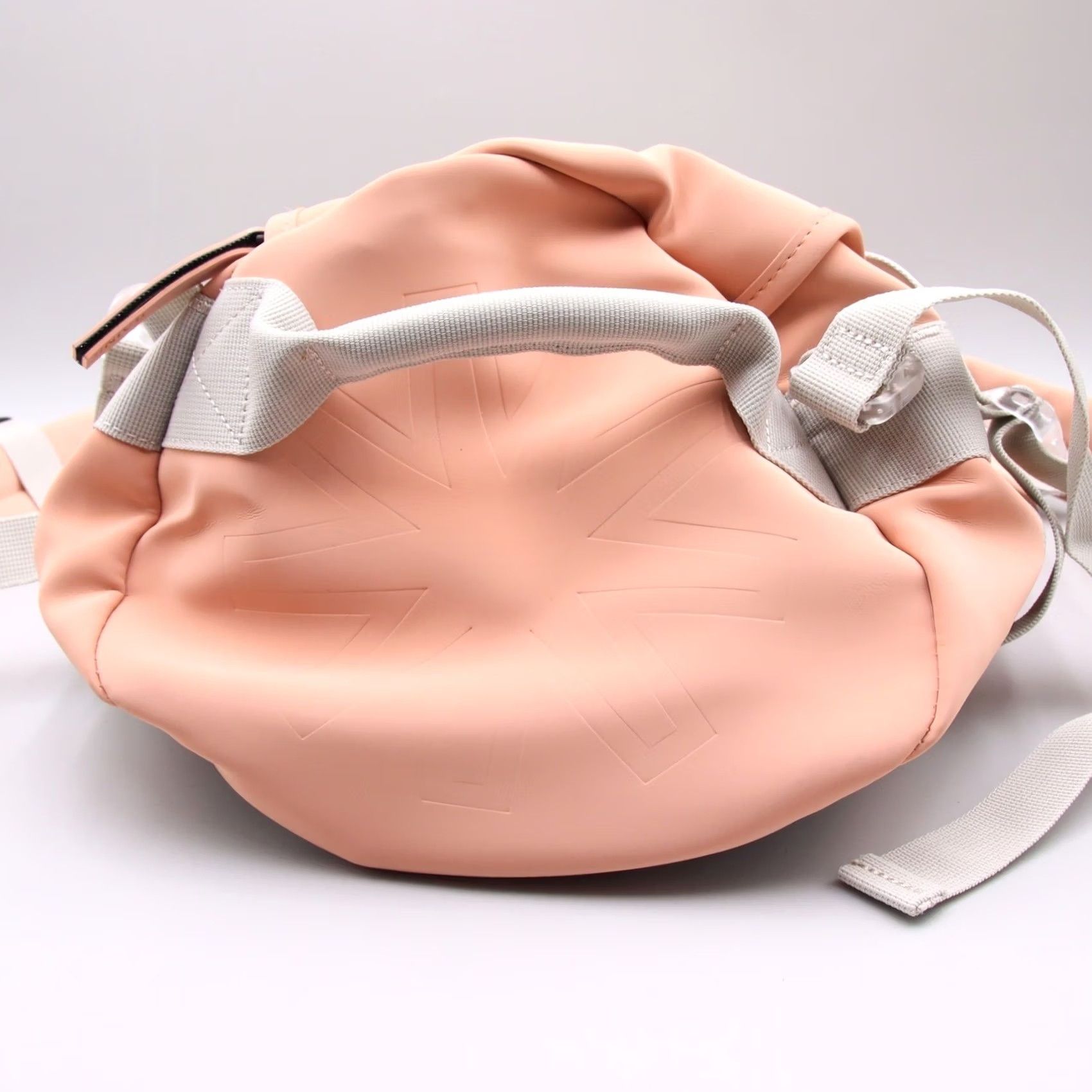 Rains RAINS Texel Duffel Bag Mini W3 Coy Peach Pink Waterproof Backpack Carry Bag Size ONE SIZE - 8 Thumbnail