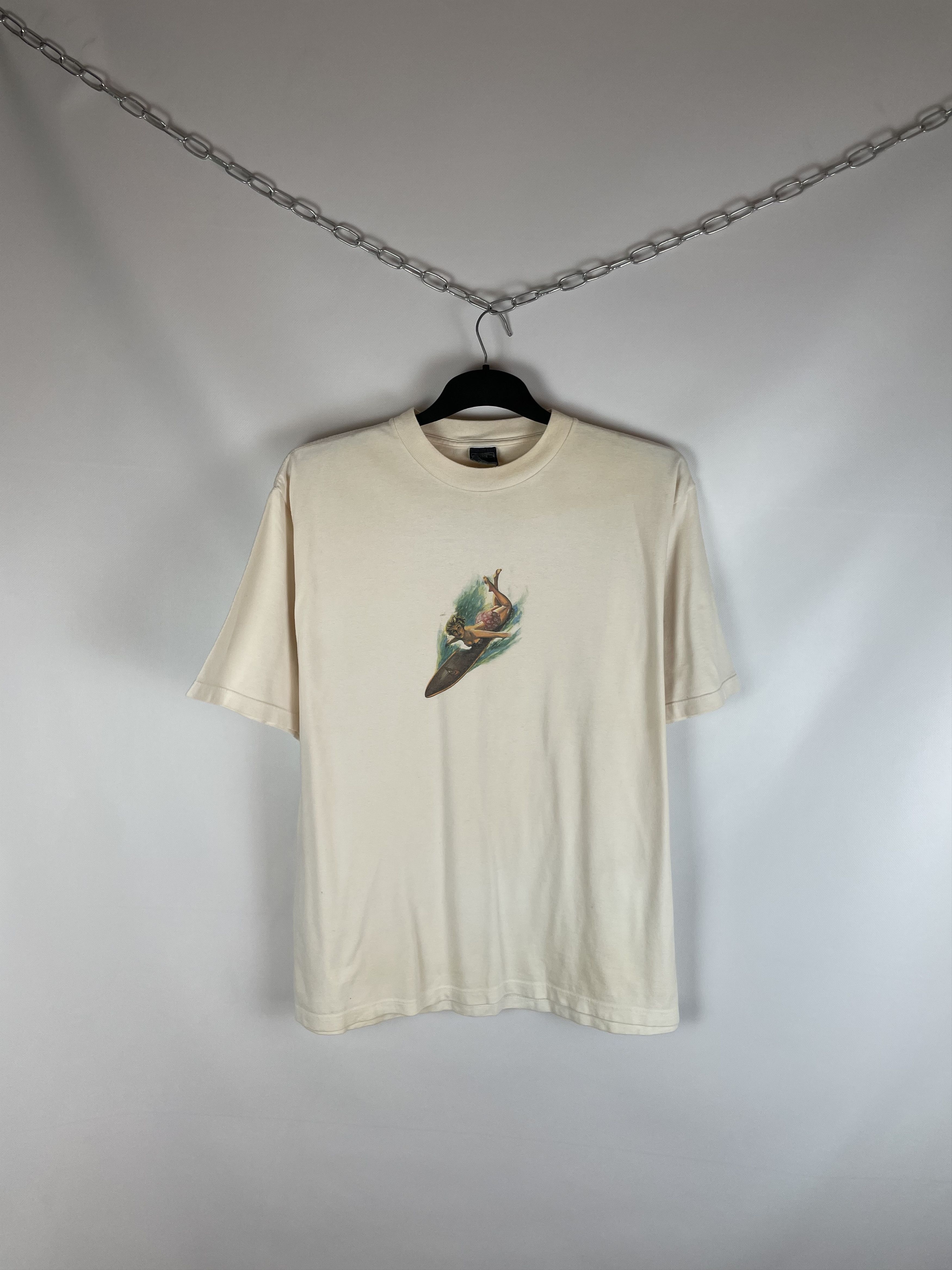 Quiksilver Vintage 90s Surf Quicksilver Big Logo Tee Size US L / EU 52-54 / 3 - 1 Thumbnail