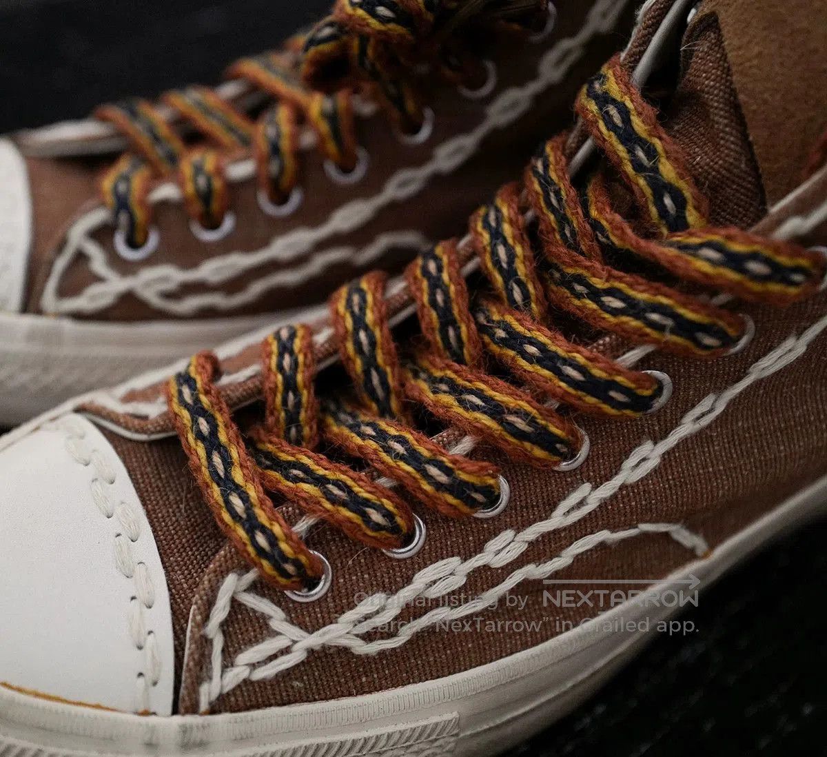 Visvim visvim skagway sashiko canvas shoes. Size US 9 / EU 42 - 3 Thumbnail