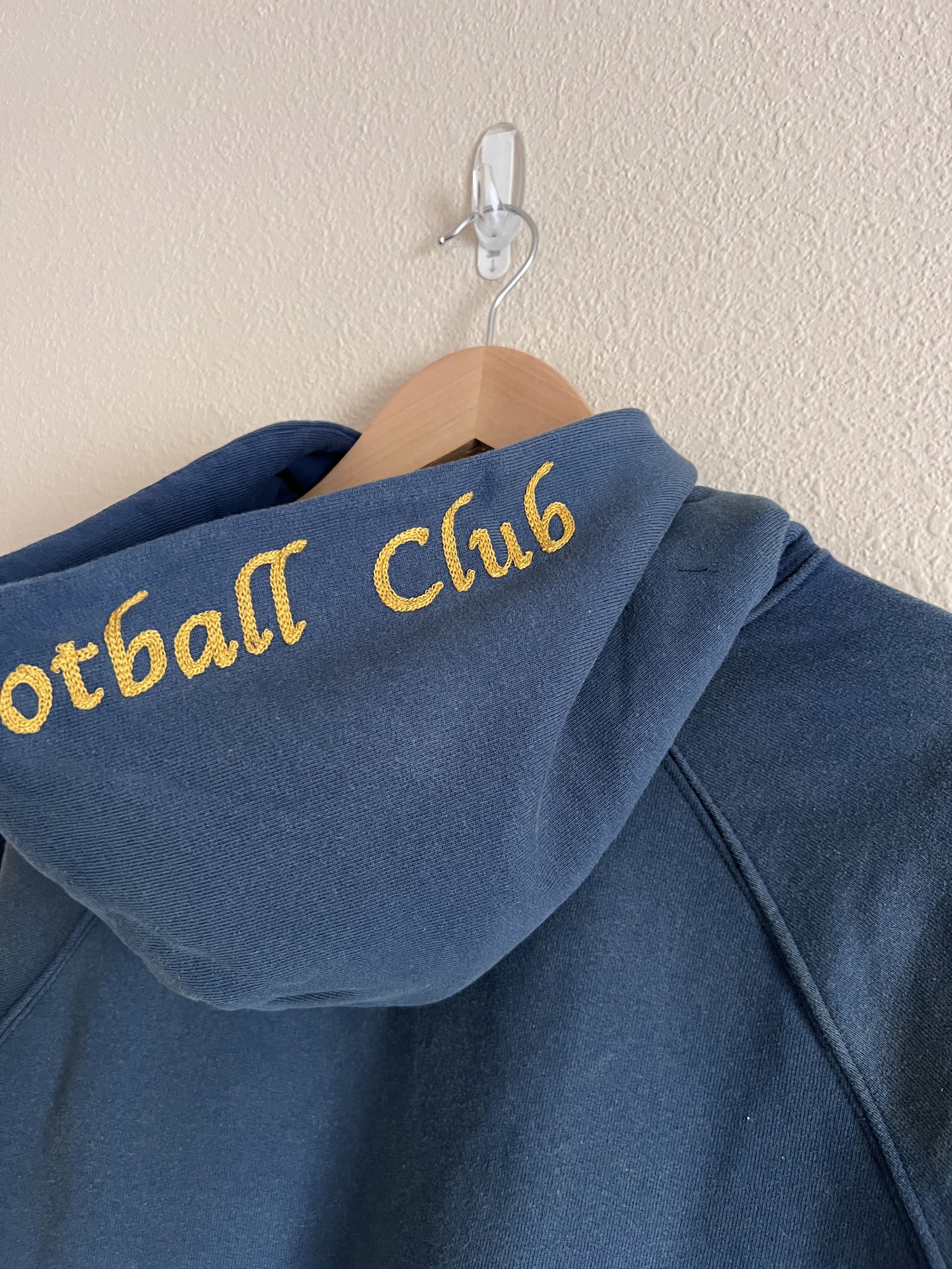 Samuel Zelig Samuel Zelig Saint Denis Football Club Hoodie in Blue Size US L / EU 52-54 / 3 - 8 Thumbnail