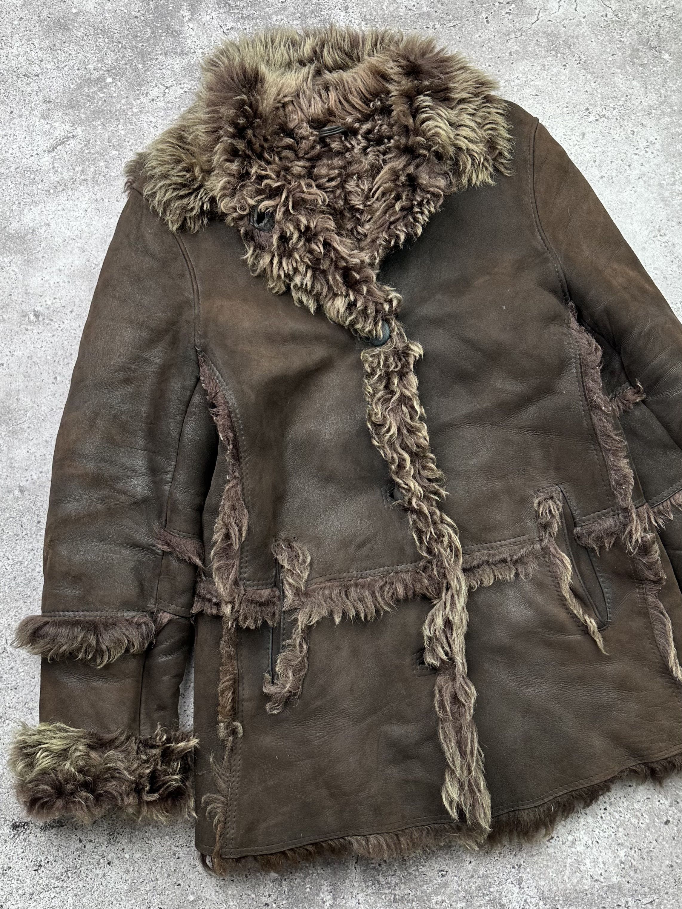 Japanese Brand Vintage Real Sheepskin Coat C267(V97) Size M / US 6-8 / IT 42-44 - 2 Thumbnail