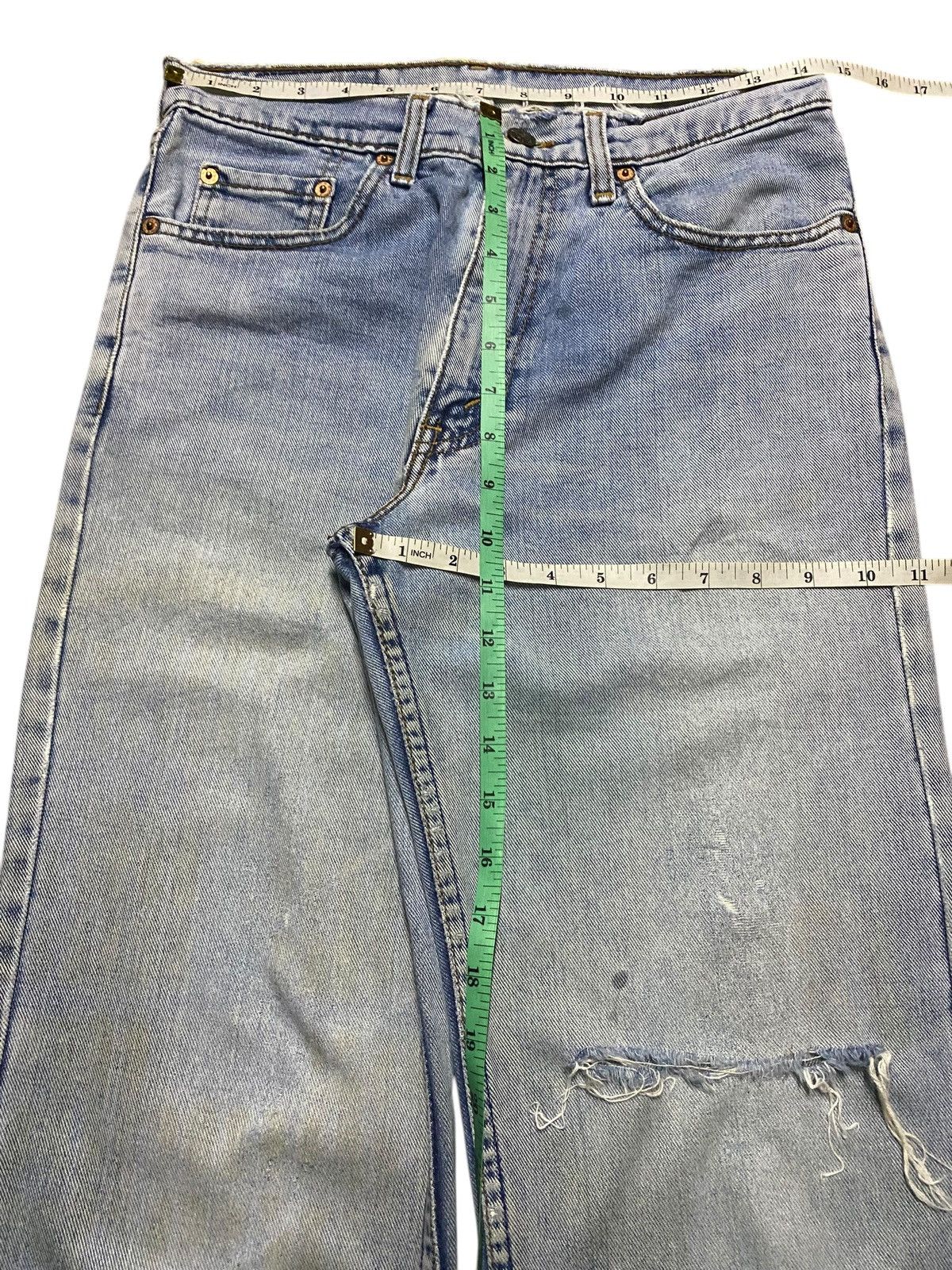Other Vintage Levis 511 Faded Wash Distressed Loose Jeans Size US 29 - 13 Thumbnail