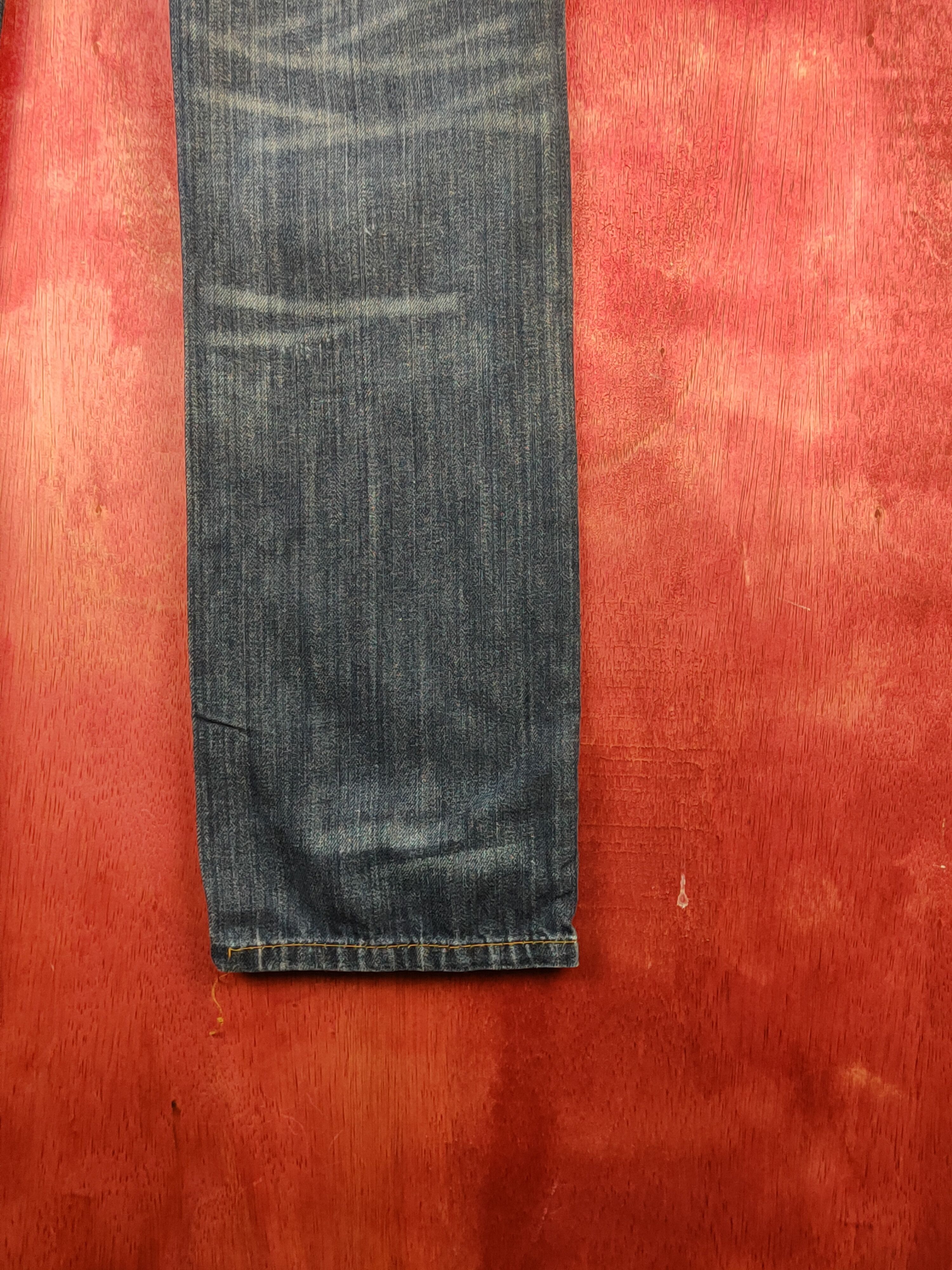 Polo Ralph Lauren Polo Ralph Lauren skater Blue Distressed ripped Denim #S1593 Size US 27 - 13 Thumbnail