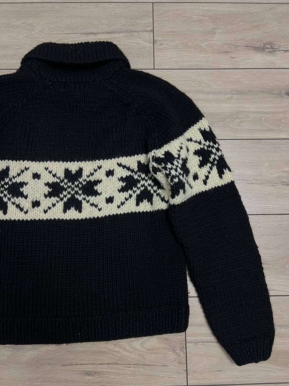 Polo Ralph Lauren 2005 Hand-Knit Ralph Lauren Polo Fair Isle Shawl Sweater XL Size US XL / EU 56 / 4 - 4 Thumbnail