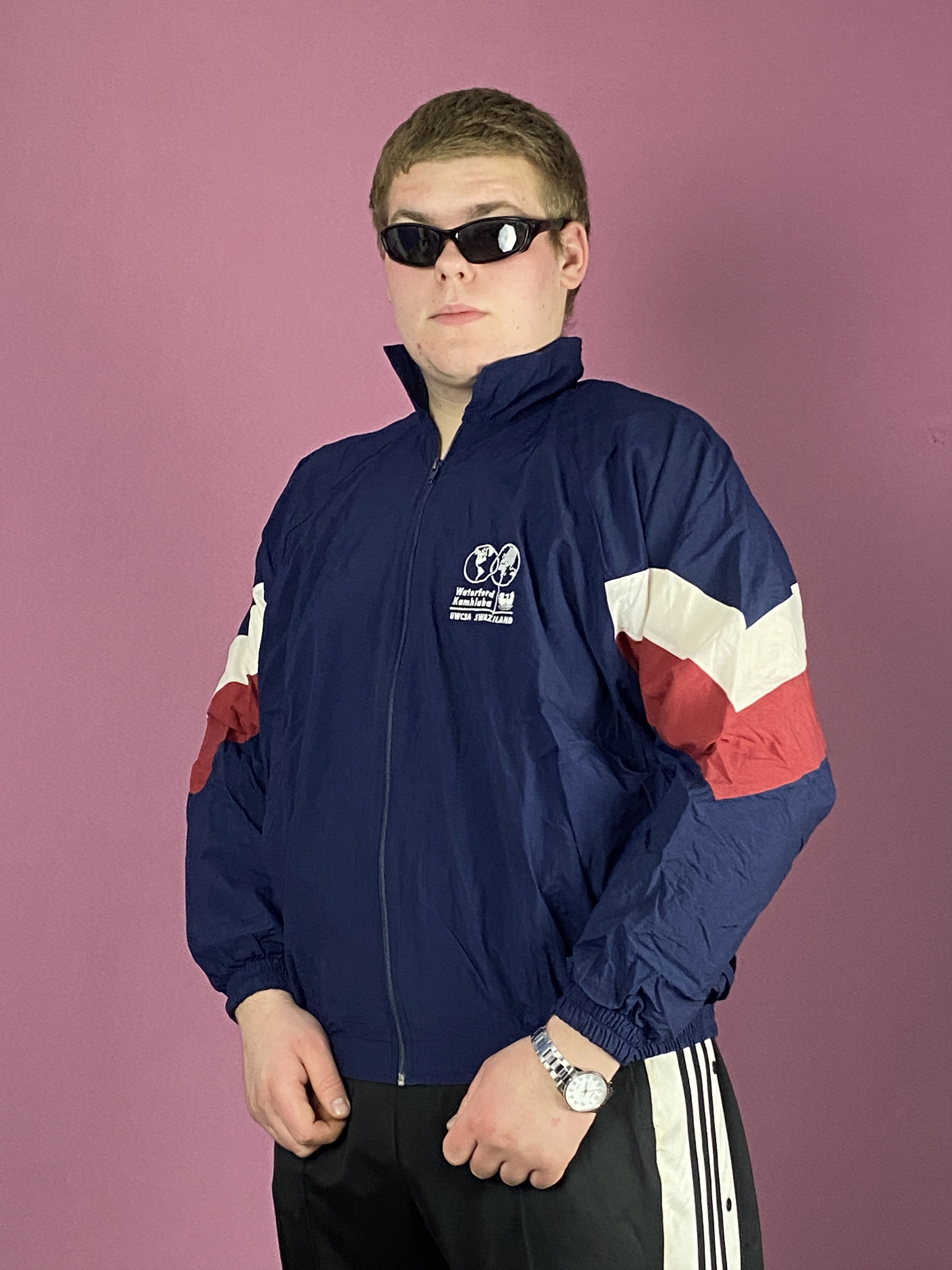 Vintage 90s Vintage Men's Windbreaker Jacket - XL Size US XL / EU 56 / 4 - 2 Thumbnail
