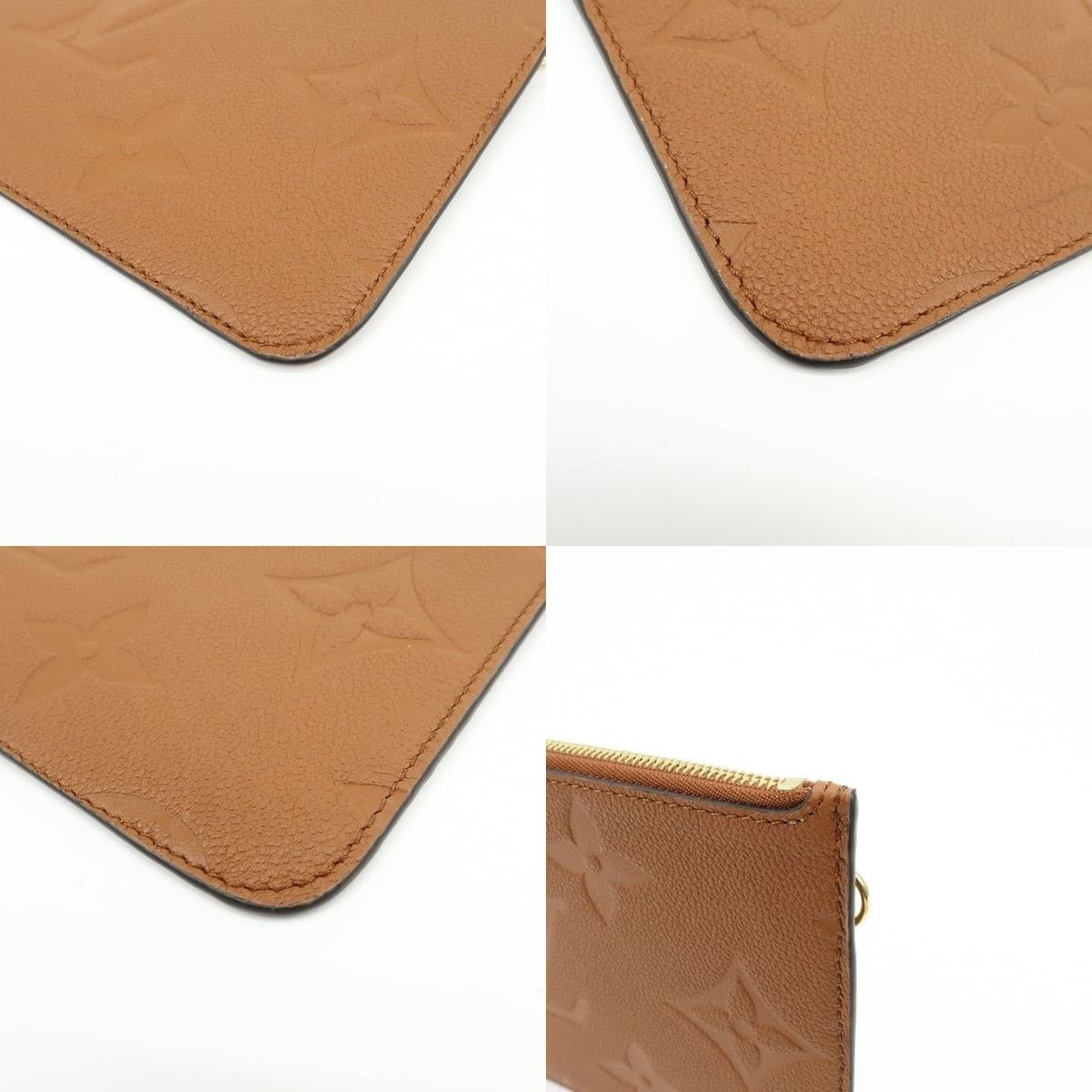Louis Vuitton Louis Vuitton Monogram Empreinte Pochette Tan Size ONE SIZE - 4 Thumbnail