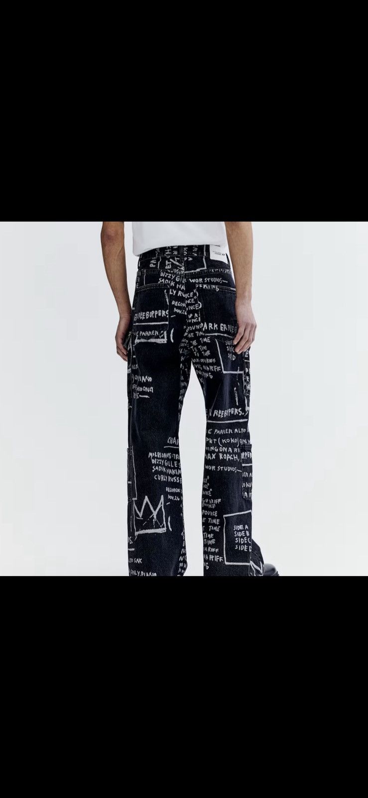 Bravado Cargo Jeans Basquiat x Ev Bravado & Téla D'Amore Size 34" / US 12 / IT 48 - 2 Thumbnail