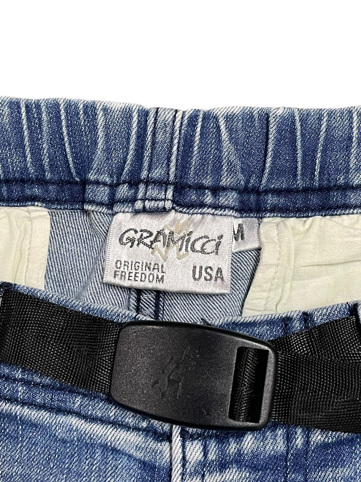 Gramicci Vintage Y2K Gramicci Original Freedom Blue Wash Jogger Jeans Size US 31 - 10 Thumbnail