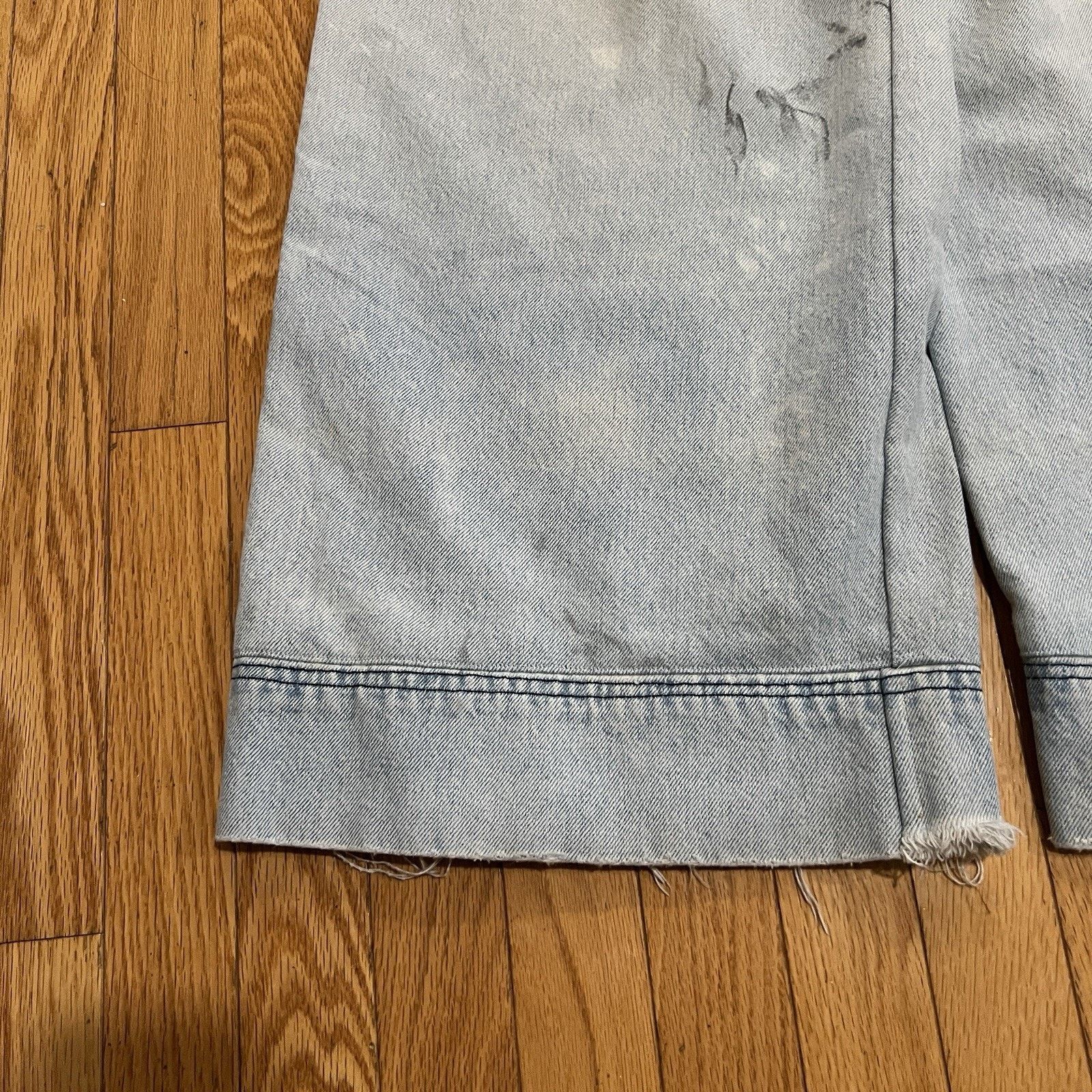 JNCO Jnco Jeans Destroyer Blue Jeans Vintage 90’s Rave Y2K Baggy Size US 31 - 4 Thumbnail