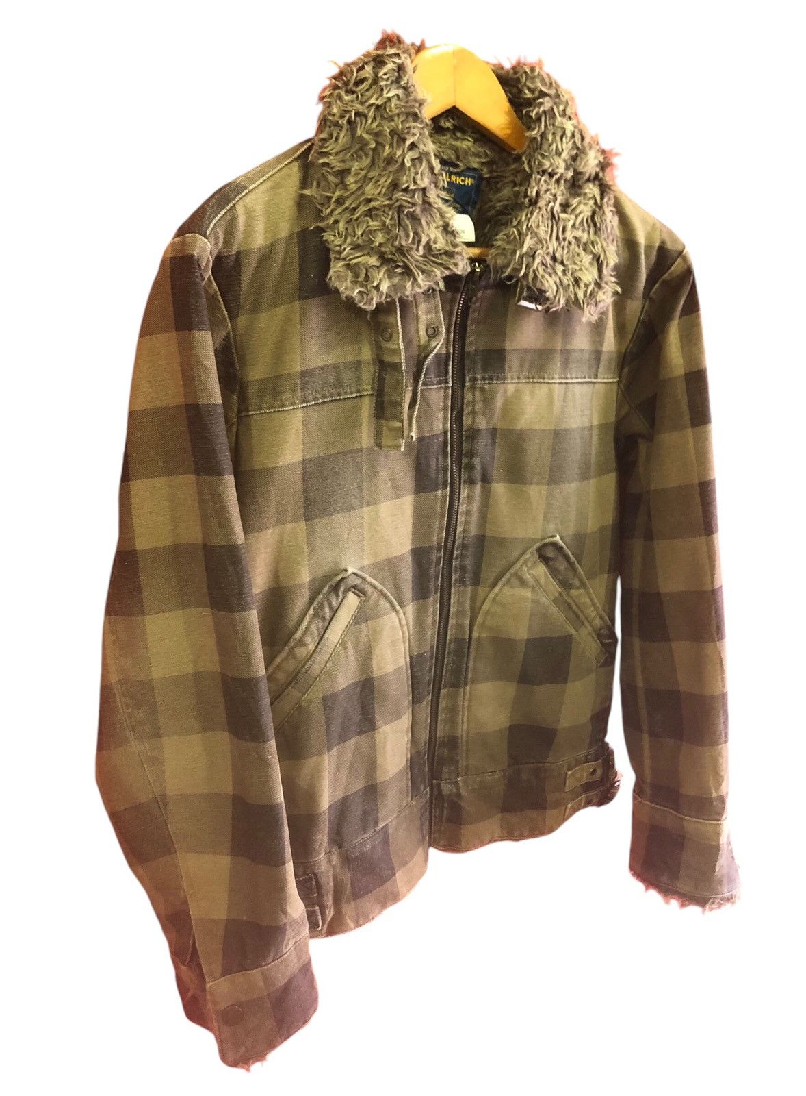 Vintage × Woolrich Woolen Mills Vintage Woolrich Brown Tartan Men’s Jacket Size US M / EU 48-50 / 2 - 2 Thumbnail