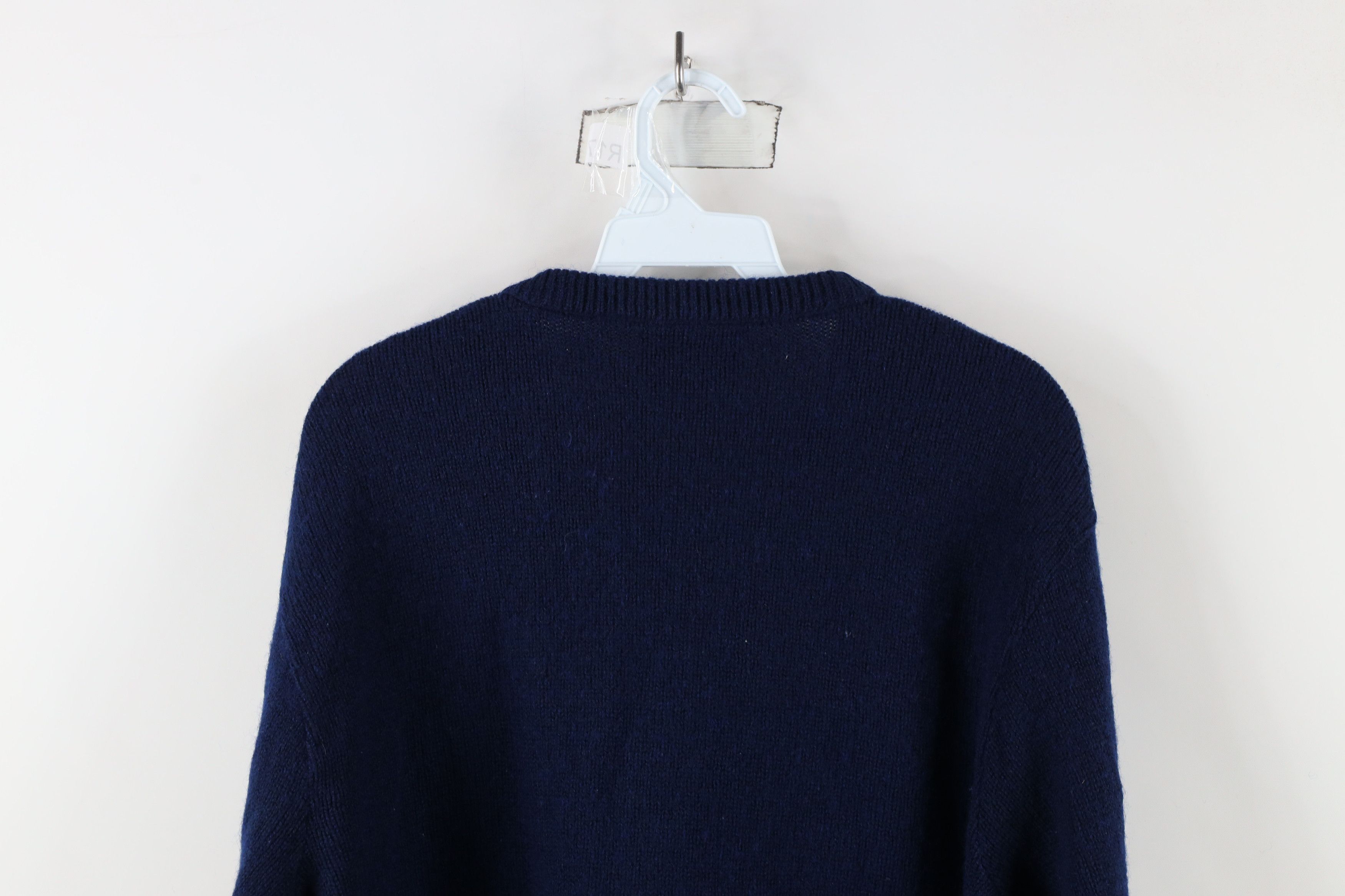 Vintage Vintage 70s Streetwear Blank Wool Blend Knit Sweater USA Size US M / EU 48-50 / 2 - 10 Thumbnail