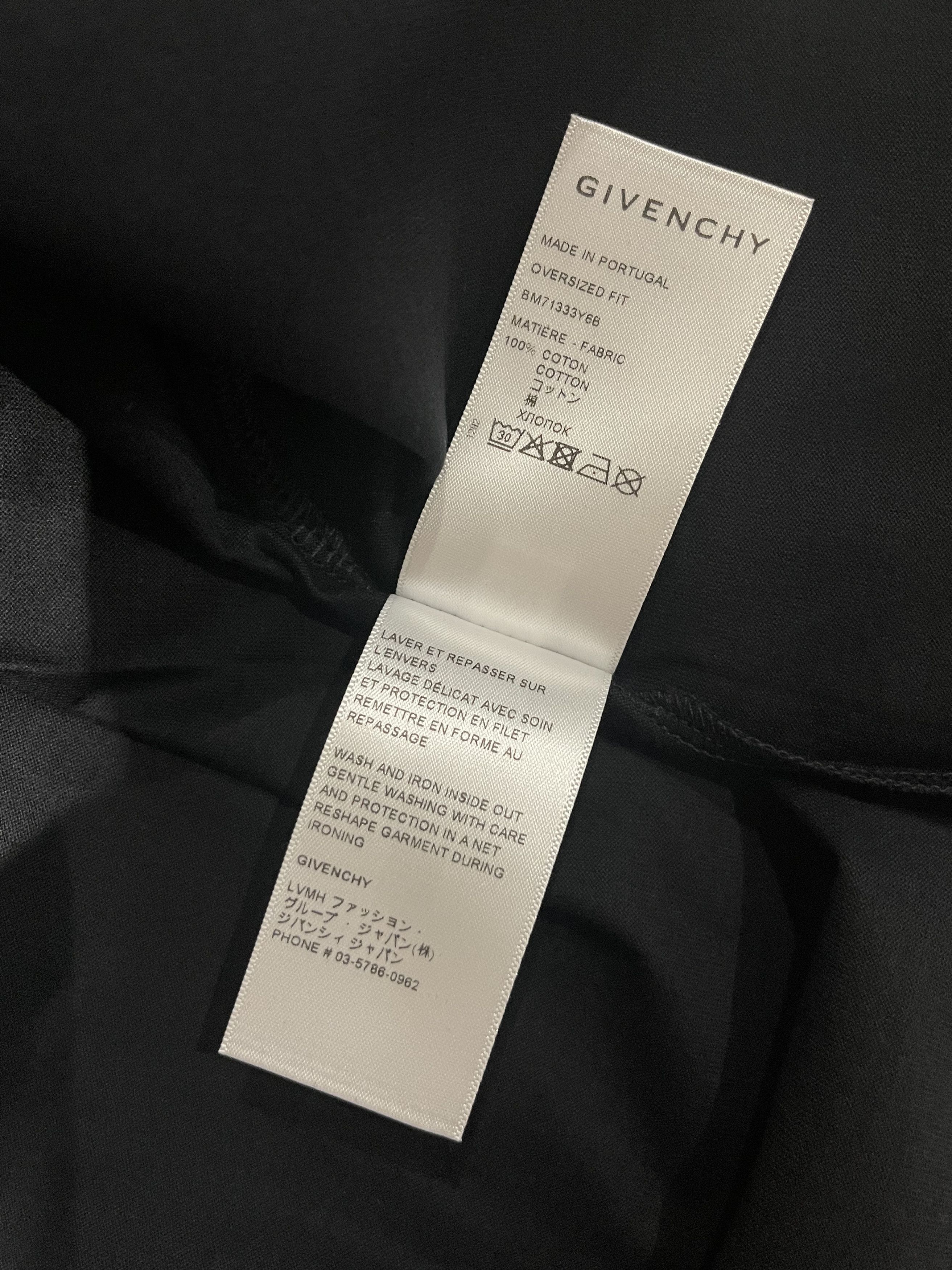 Givenchy Givenchy trompe-l'oeil effect T-shirt Black Size US XXS / EU 40 - 7 Thumbnail