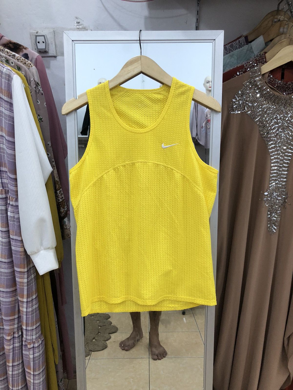 Nike Y2k nike mesh Tanktop Size US M / EU 48-50 / 2 - 1 Thumbnail