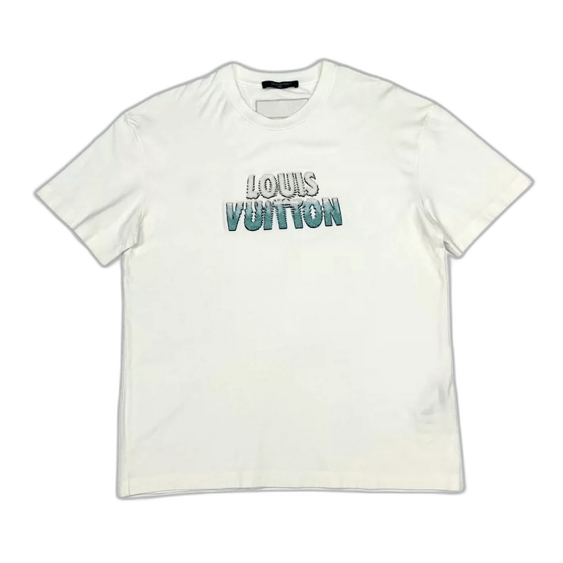 Louis Vuitton Louis Vuitton Short Sleeve TShirt with Embroidery-2506 Size US L / EU 52-54 / 3 - 1 Thumbnail