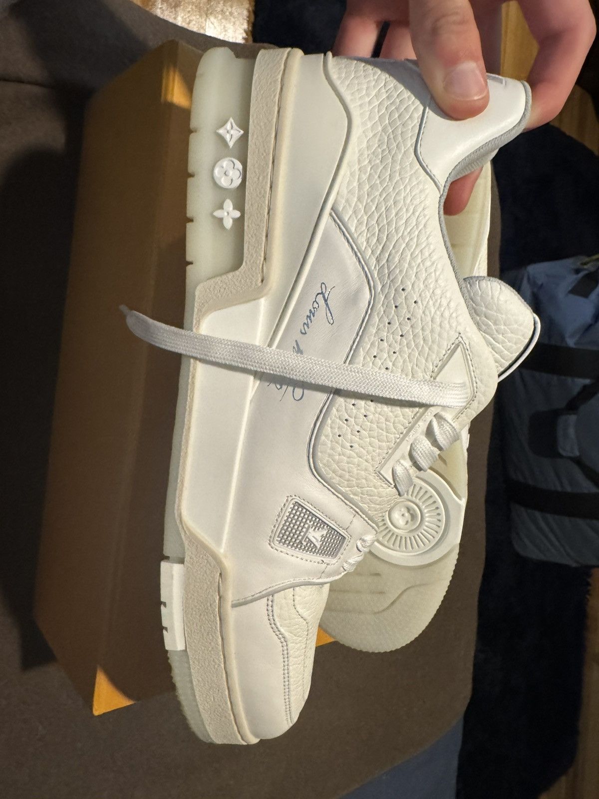 Louis Vuitton LV Trainer Sneaker Size US 11 / EU 44 - 3 Thumbnail