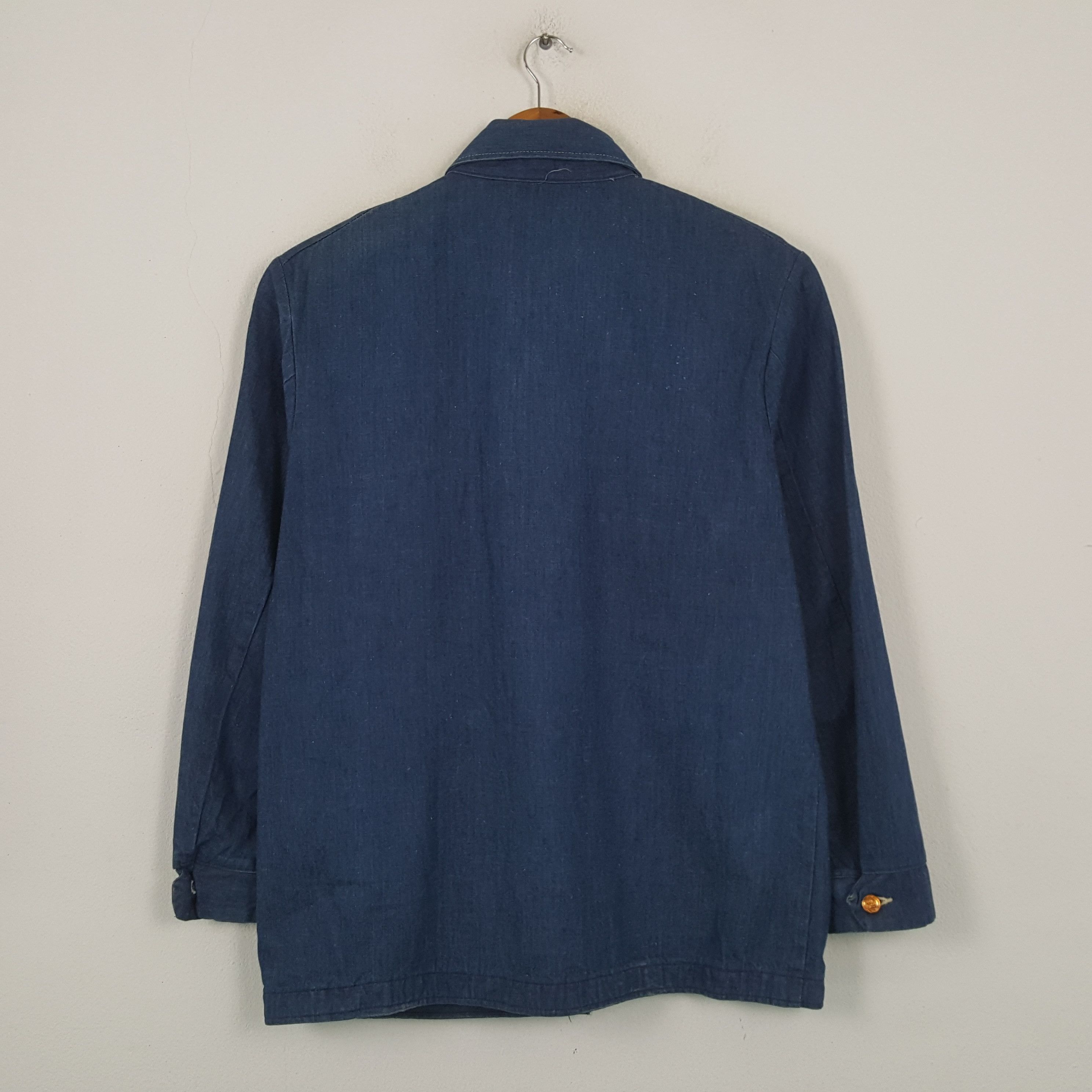 Vintage Vintage American Style Denim Jeans Jacket RR9 Size US L / EU 52-54 / 3 - 3 Thumbnail