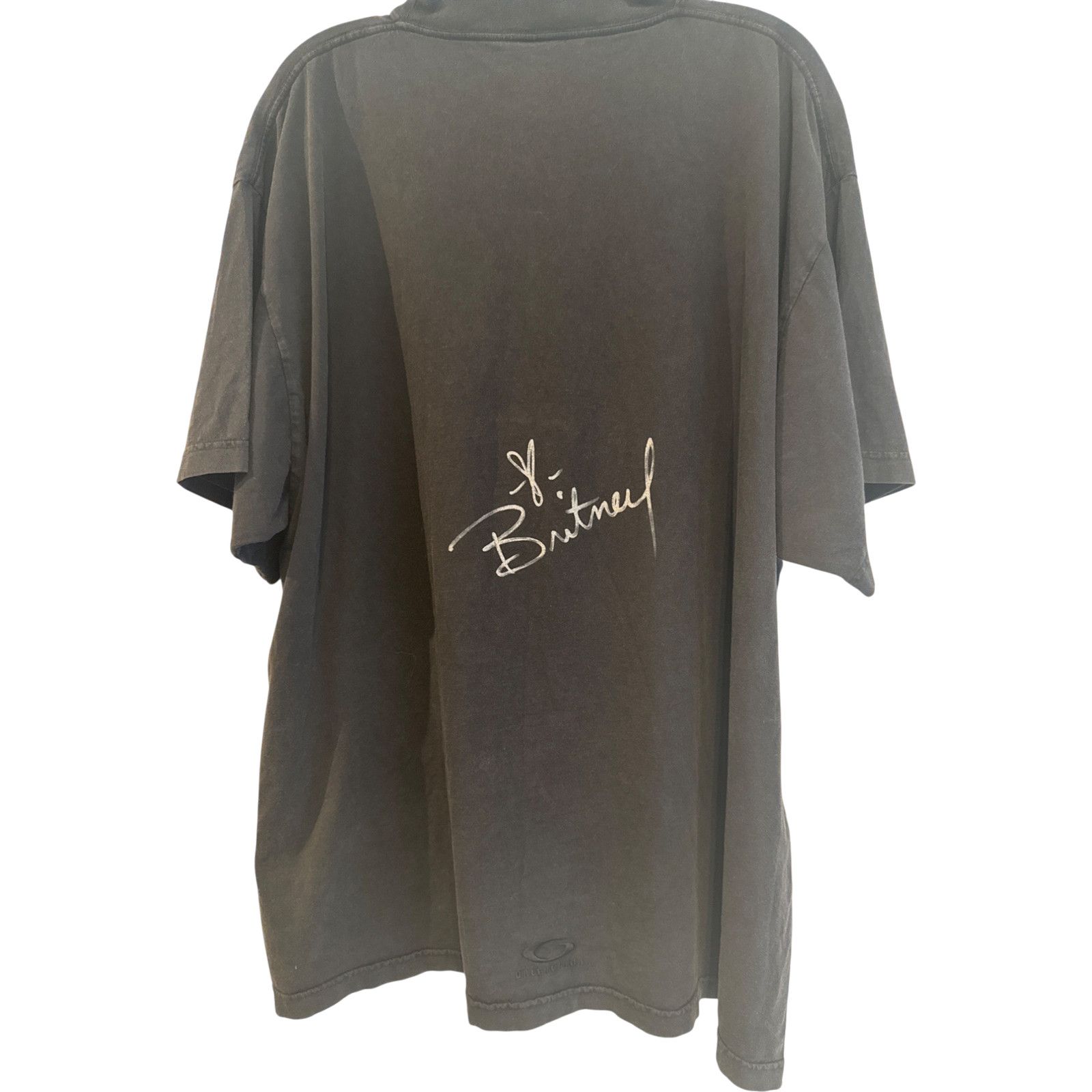 Balenciaga Men's Balenciaga Washed Black Cotton Jersey Size L T-shirt Size US L / EU 52-54 / 3 - 2 Thumbnail