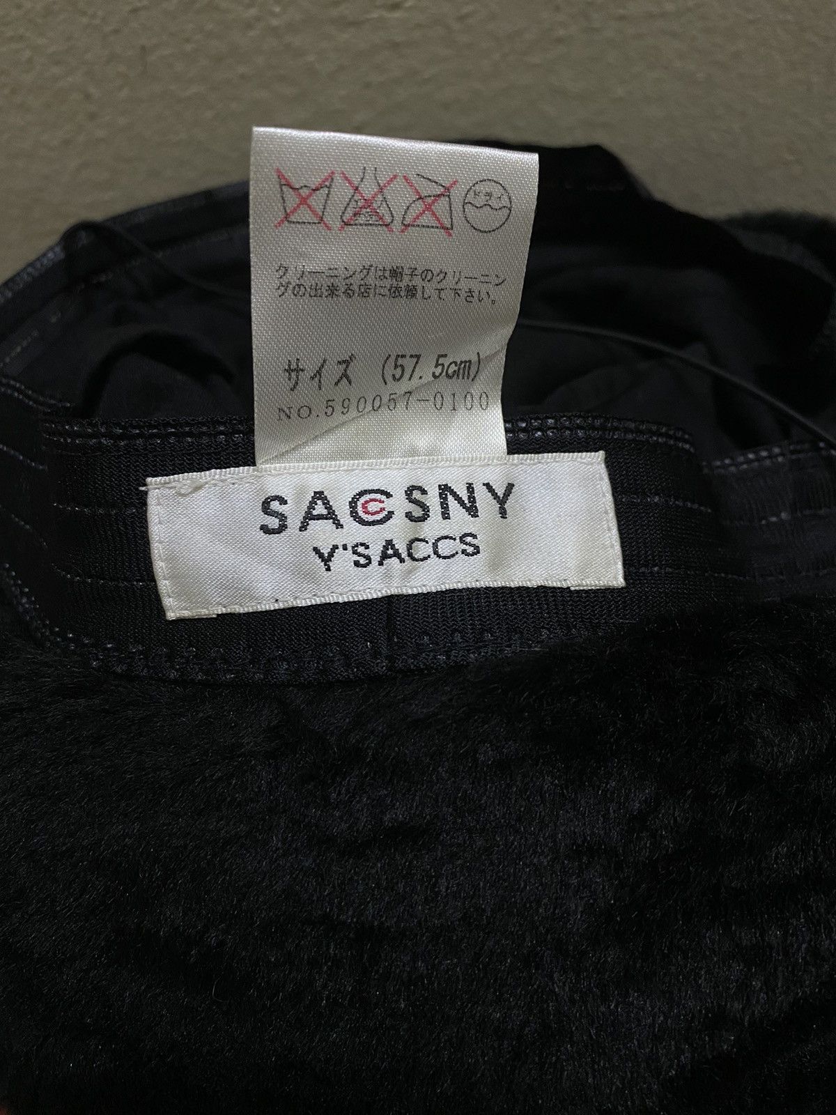 Vintage × Yohji Yamamoto 🇯🇵 Iconic Yohji Yamamoto Y'saccs Bucket Hat Size ONE SIZE - 5 Thumbnail