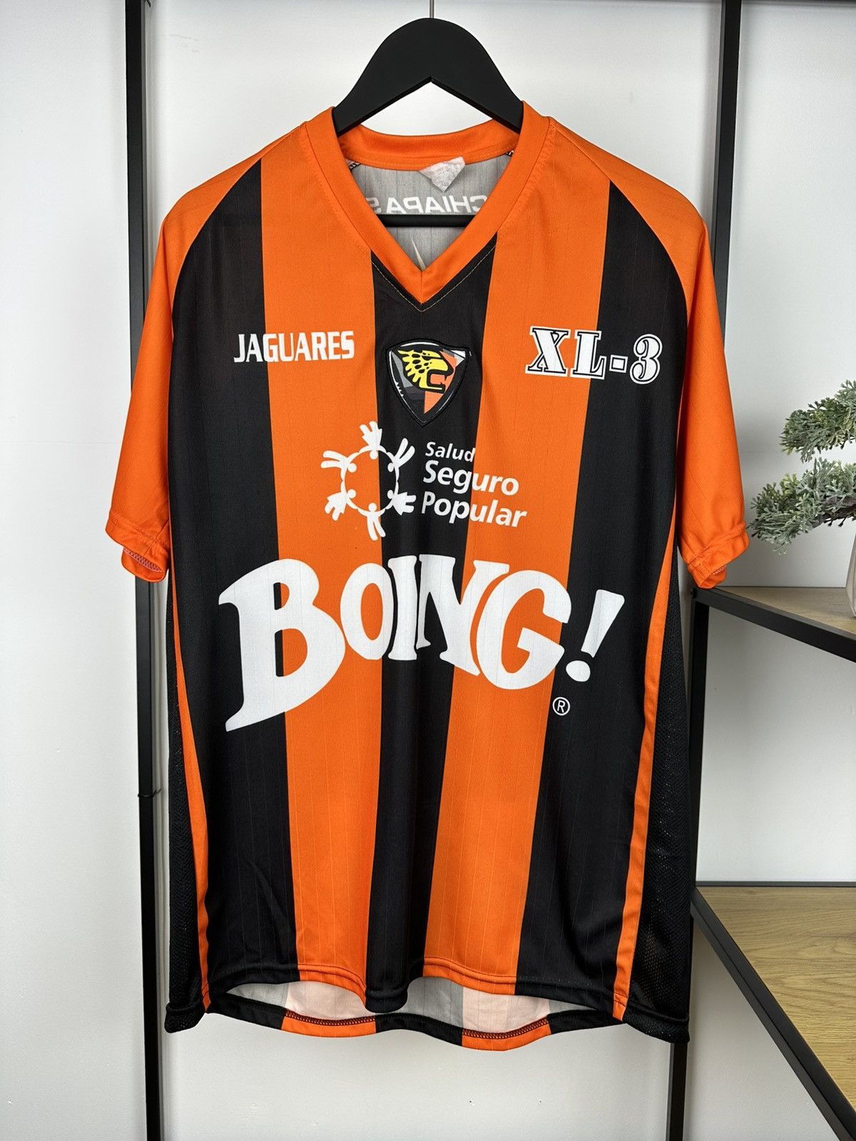 Vintage Jaguares de Chiapas Soccer Jersey Football Camiseta T Shirt Size US XL / EU 56 / 4 - 1 Thumbnail