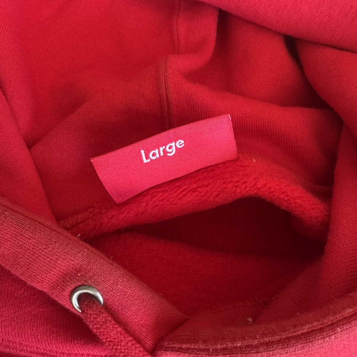 Supreme Supreme Text Rib Hooded Sweatshirt Size US L / EU 52-54 / 3 - 4 Thumbnail