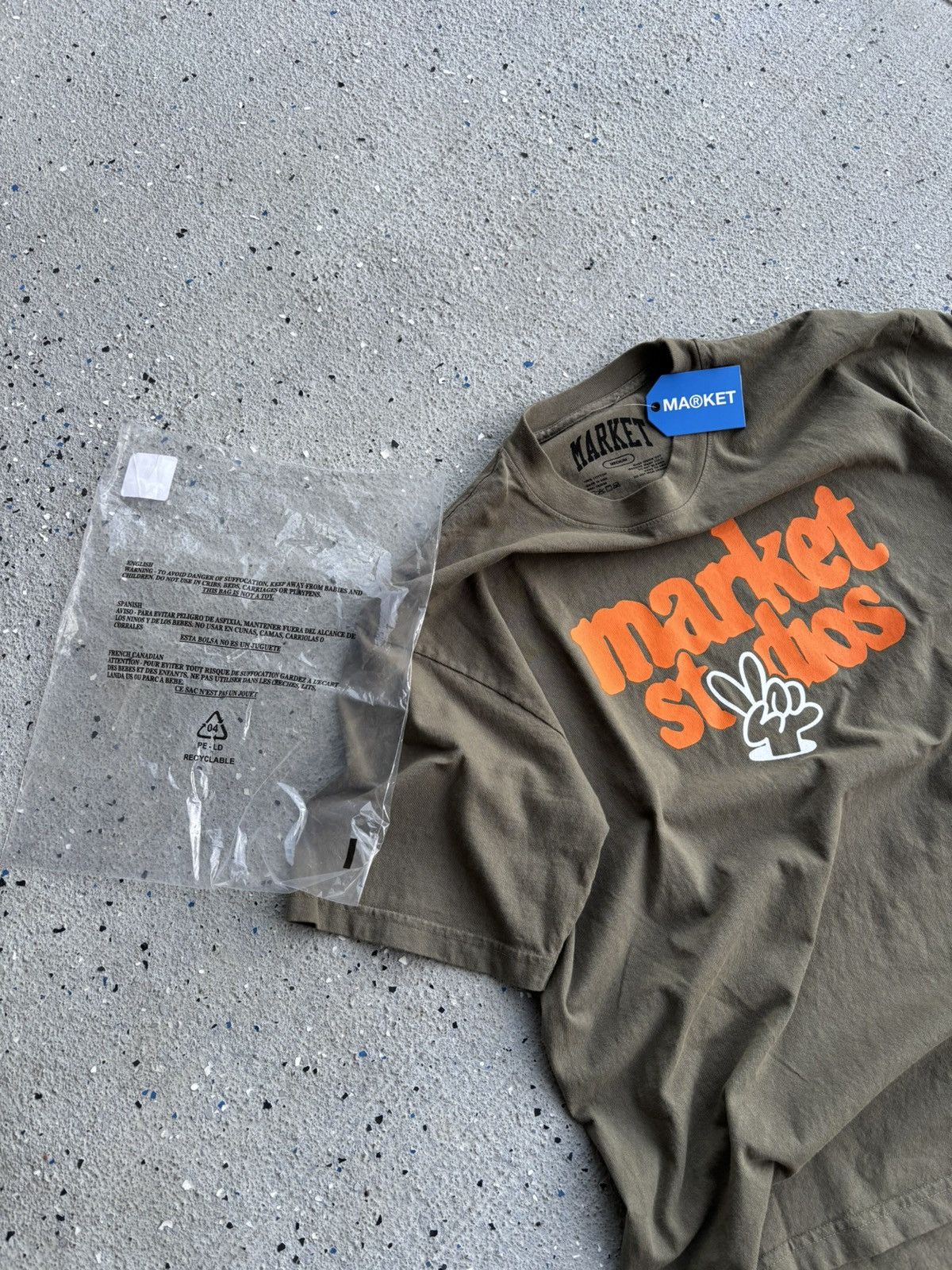 Market (NWT) Market Studios Arch Logo Graphic Tee - Kelp Green Size US M / EU 48-50 / 2 - 4 Thumbnail