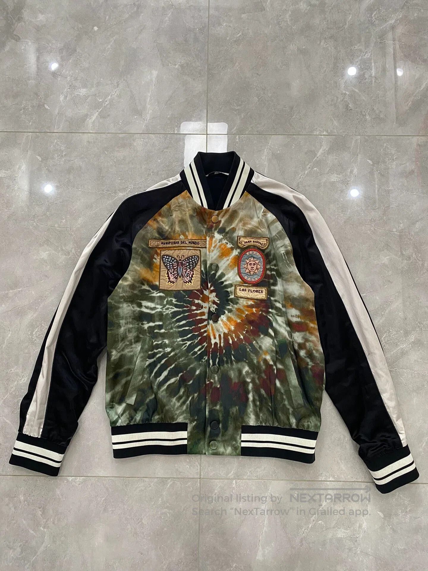 Valentino Valentino Silk Lined Baseball Jacket. Size US L / EU 52-54 / 3 - 1 Thumbnail
