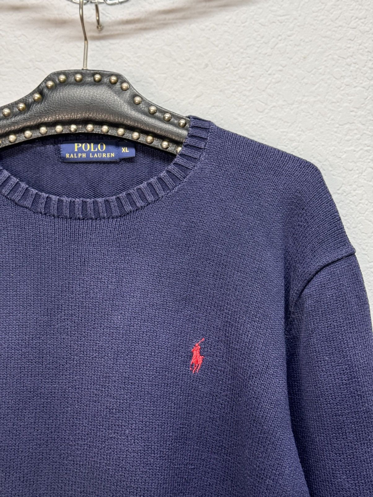 Polo Ralph Lauren × Ralph Lauren Polo Ralph Lauren Knitted Usa Sweater Y2K Japanese Style Size US XL / EU 56 / 4 - 6 Thumbnail