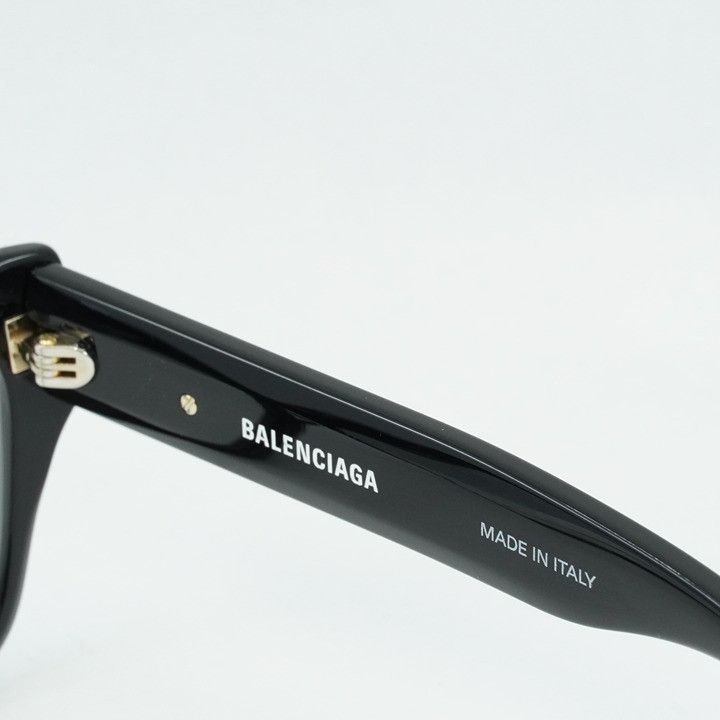 Balenciaga Balenciaga BB0274O 001 Eyeglasses Black 55mm Cat Eye Frame Size ONE SIZE - 3 Thumbnail
