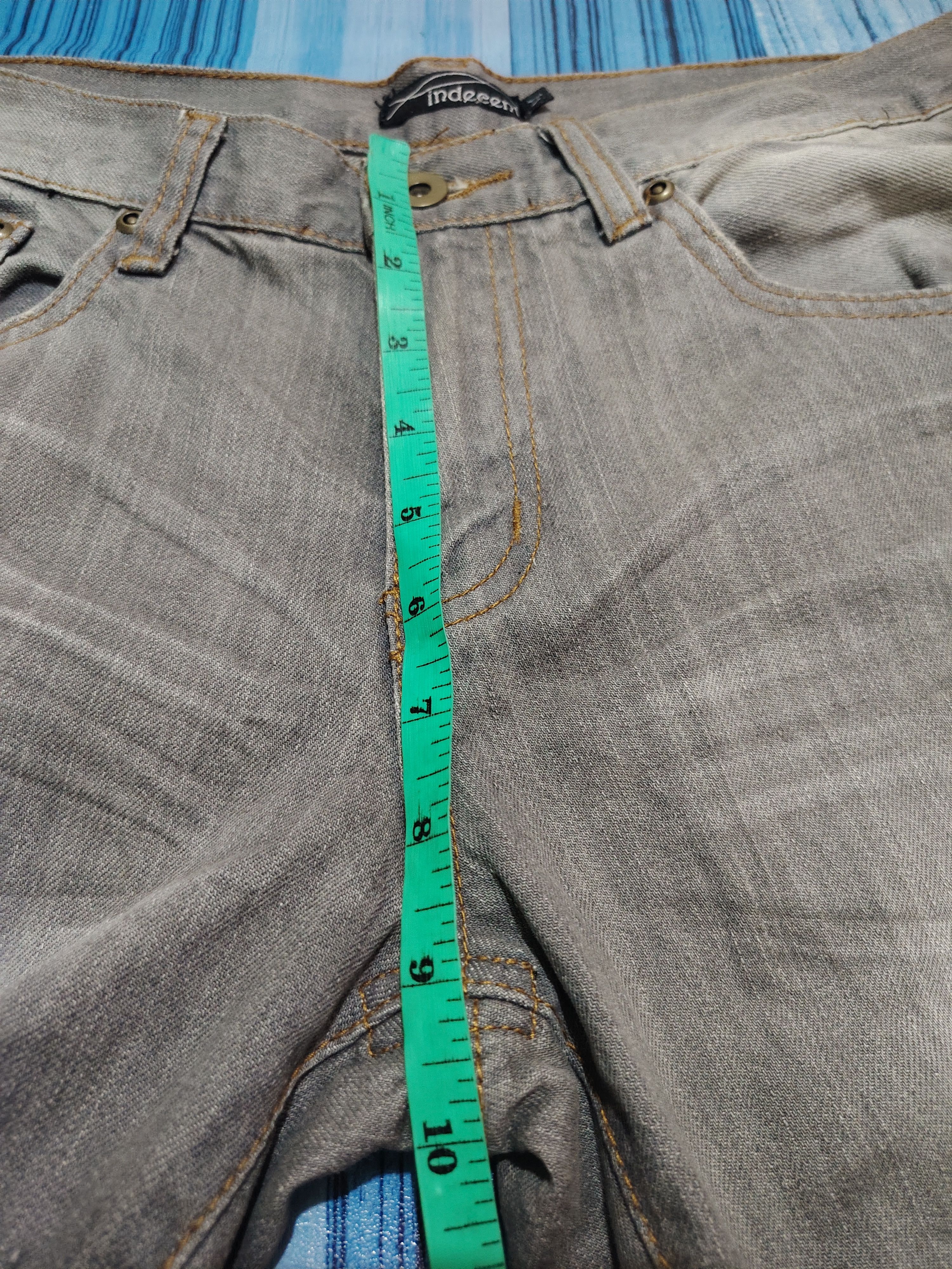 Japanese Brand 💥Insane💥 Japan Indecent Flared Jeans Size US 31 - 18 Thumbnail